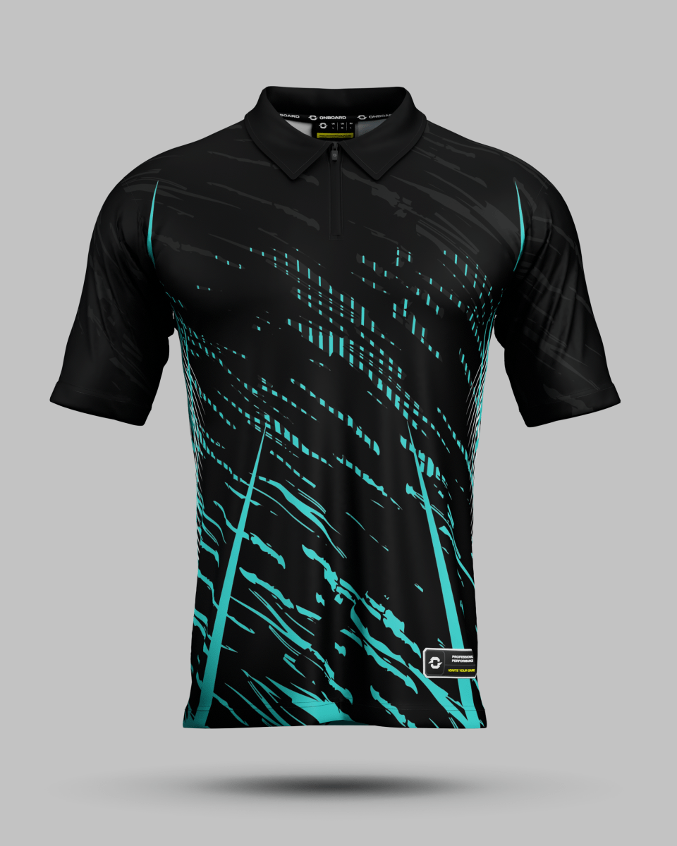 Melbourne 1/4 Zip Polo Collar Jersey - Onboard Sportswear