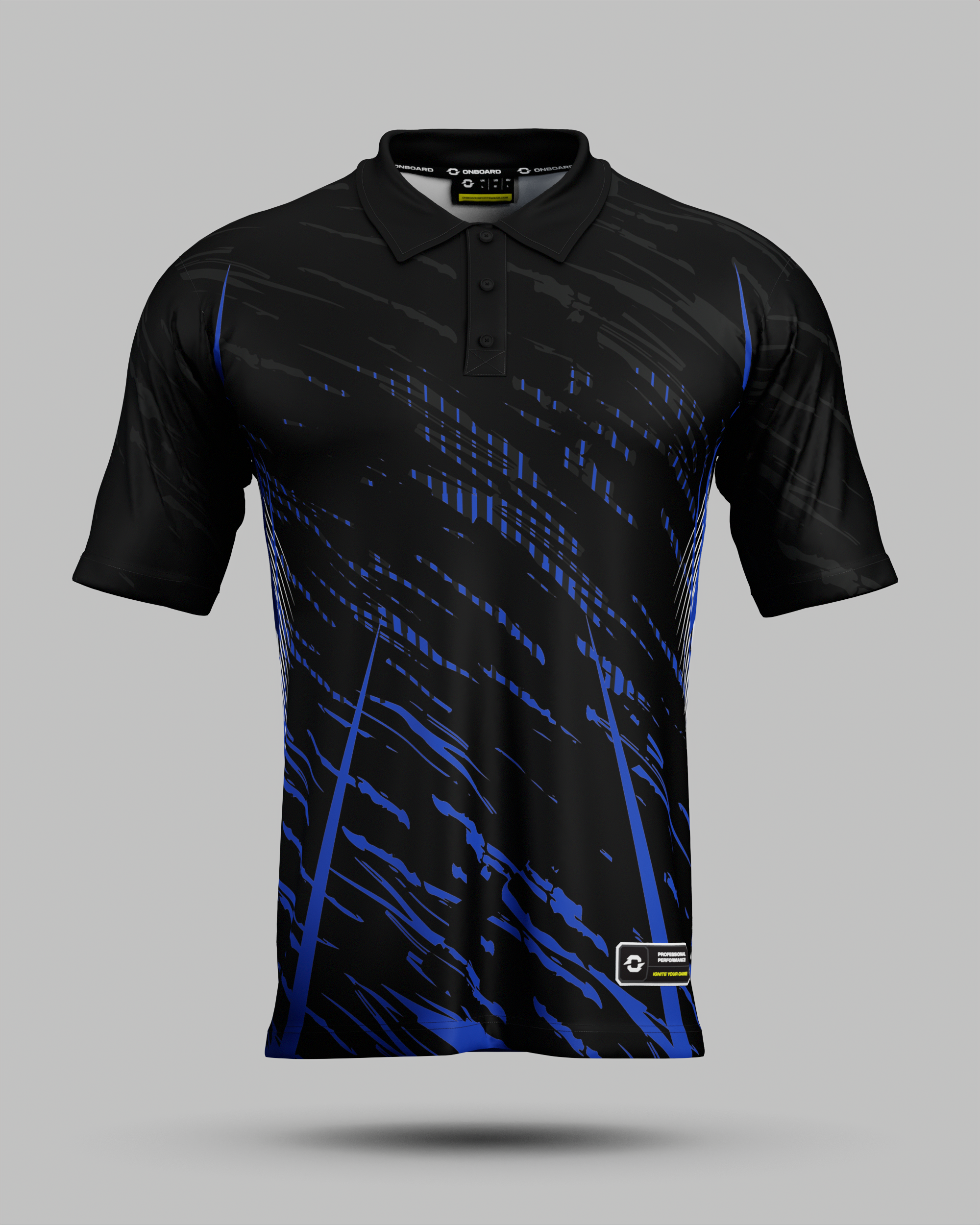 Youth Melbourne 3 Button Polo Collar Jersey