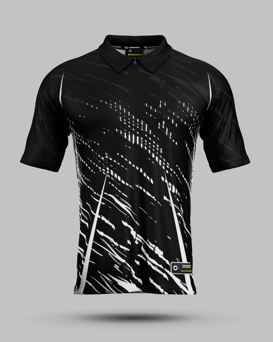 Melbourne 1/4 Zip Polo Collar Jersey - Onboard Sportswear