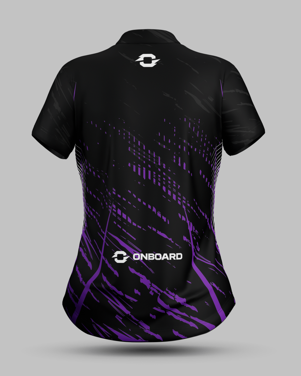 Womens Melbourne 1/4 Zip Pro Collar Jersey - Onboard Sportswear