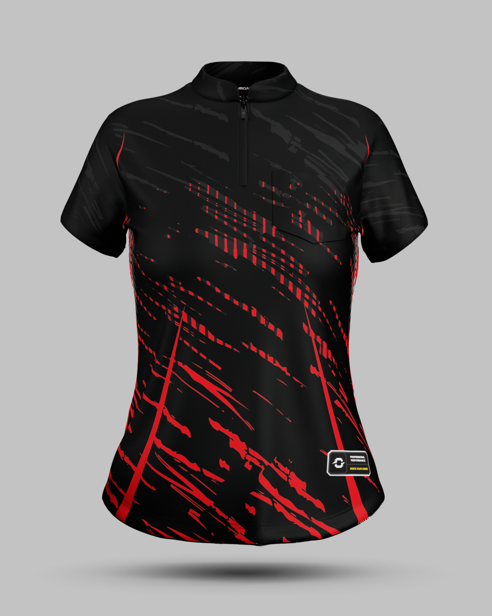 Womens Melbourne 1/4 Zip Pro Collar Jersey - Onboard Sportswear
