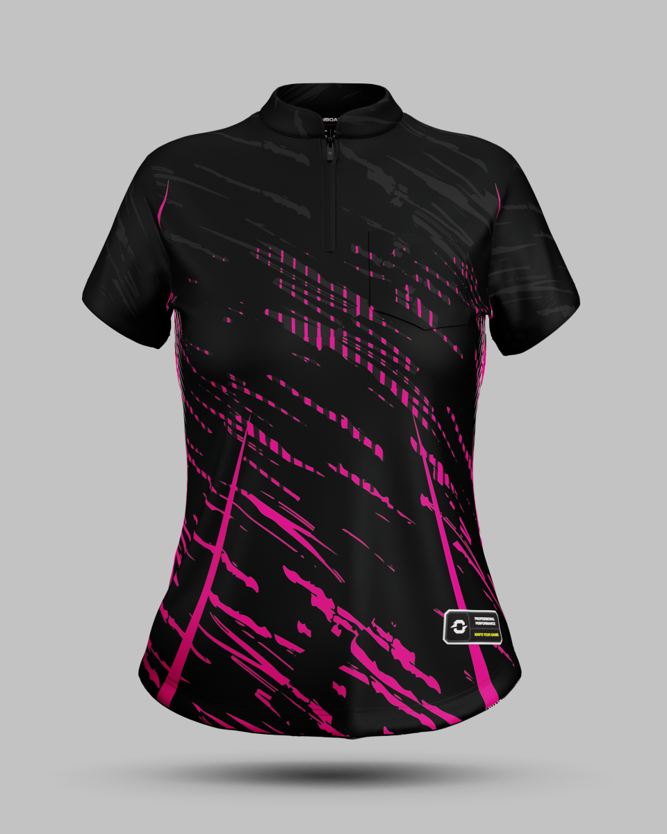 Womens Melbourne 1/4 Zip Pro Collar Jersey - Onboard Sportswear