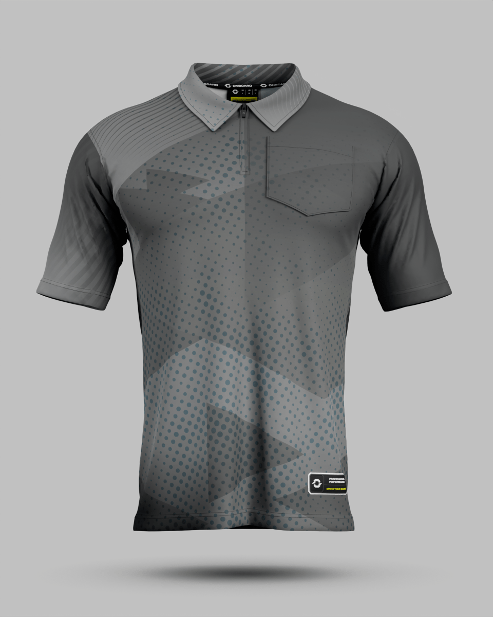 Youth Miami 2.0 1/4 Zip Polo Collar Jersey With Pocket - Onboard Sportswear