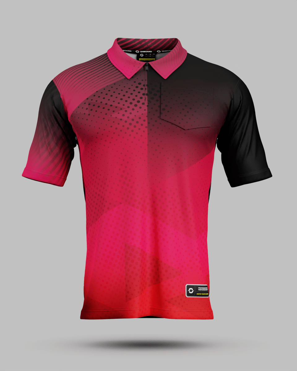 Youth Miami 2.0 1/4 Zip Polo Collar Jersey With Pocket - Onboard Sportswear