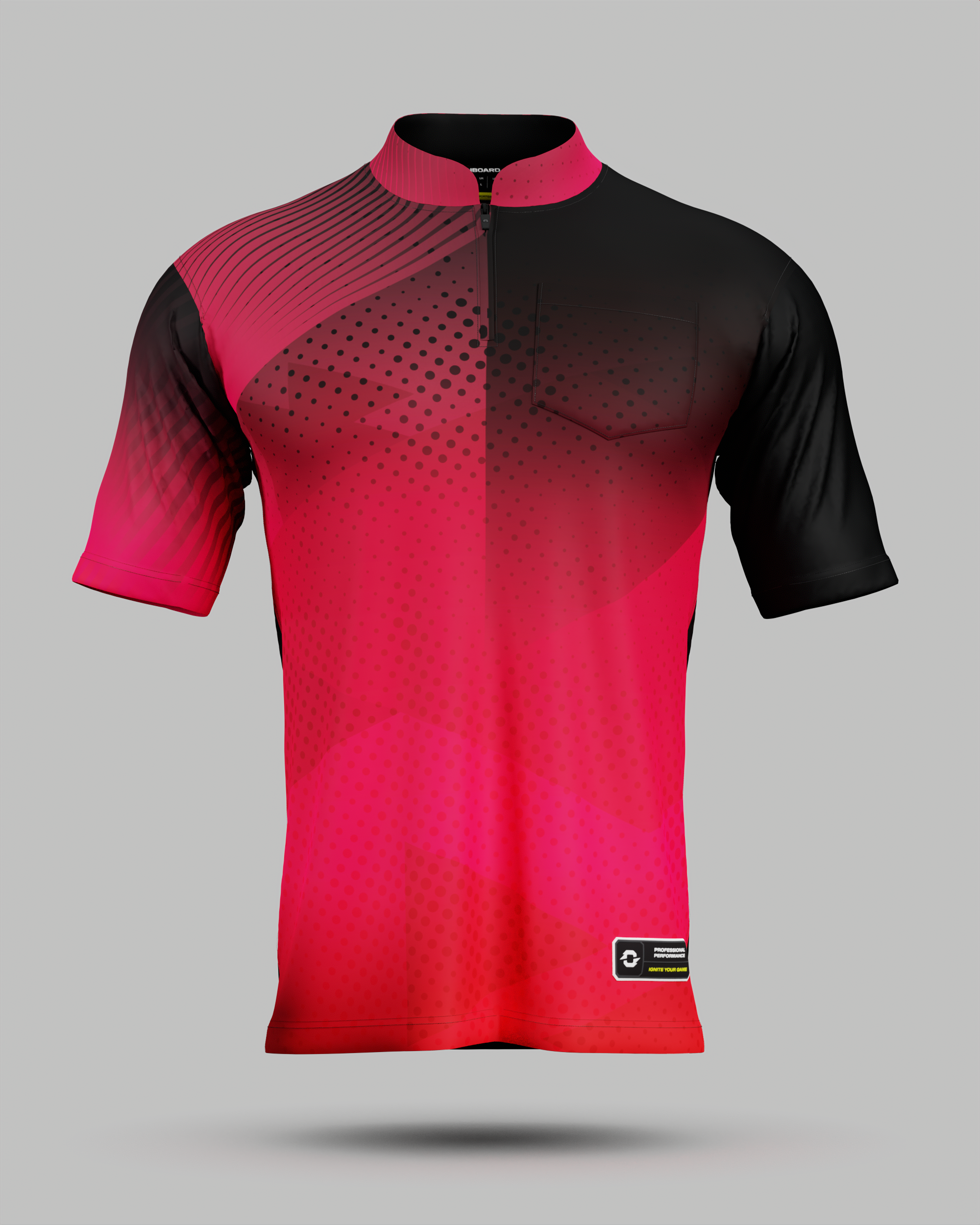 Miami 2.0 1/4 Zip Pro Collar Jersey With Pocket