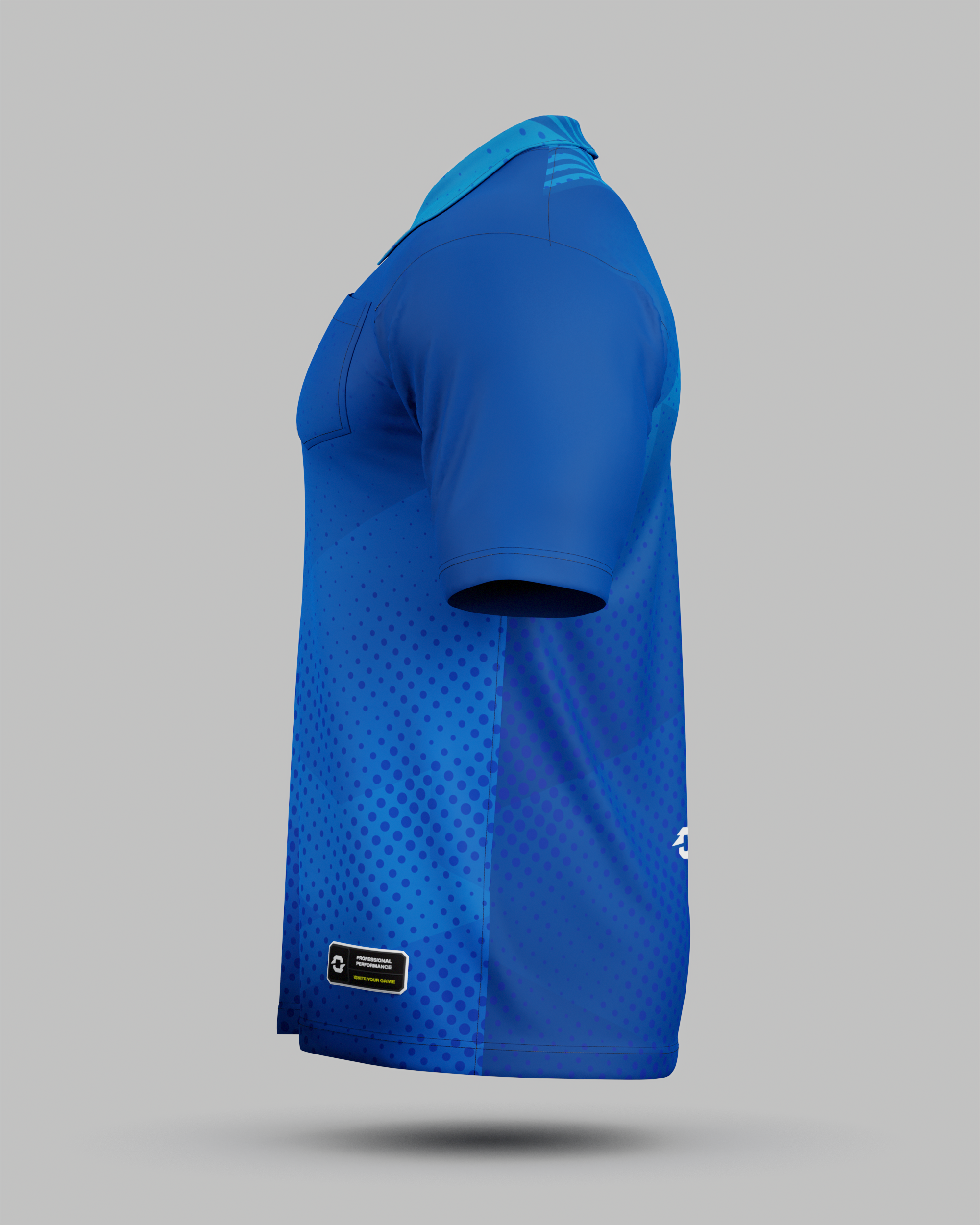 Youth Miami 2.0 3 Button Polo Collar Jersey With Pocket