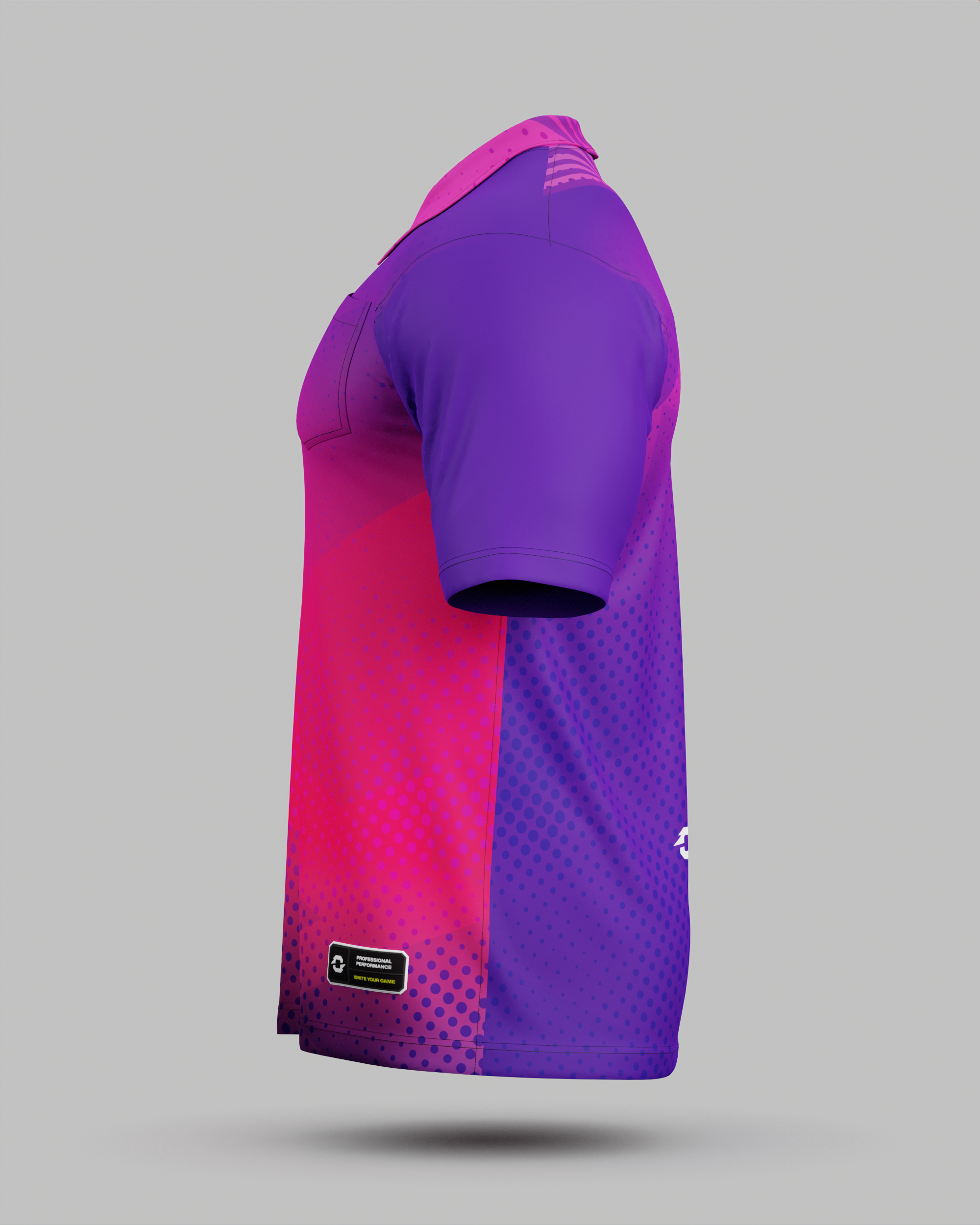 Miami 2.0 3 Button Polo Collar Jersey With Pocket