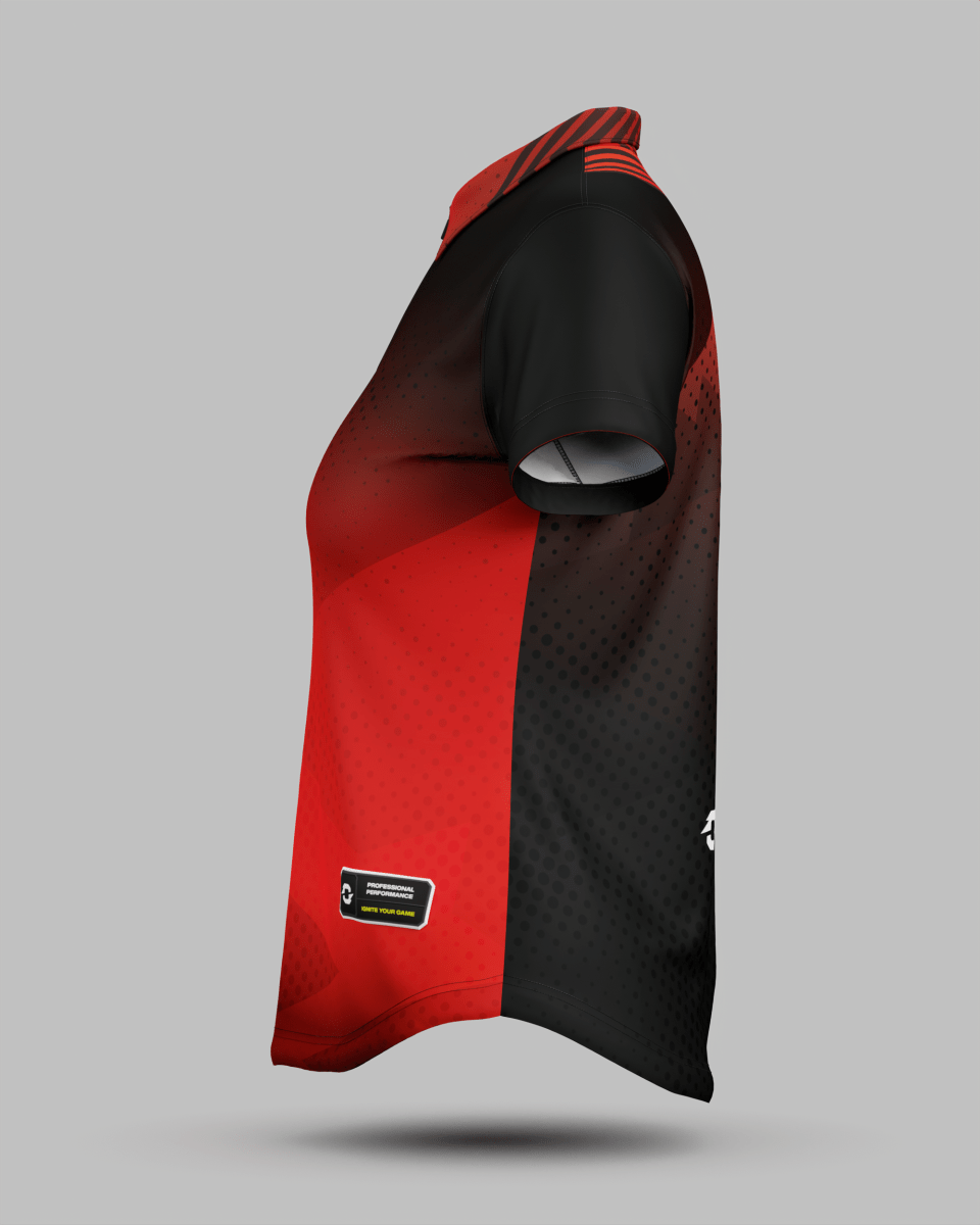 Womens Miami 2.0 1/4 Zip Polo Collar Jersey - Onboard Sportswear