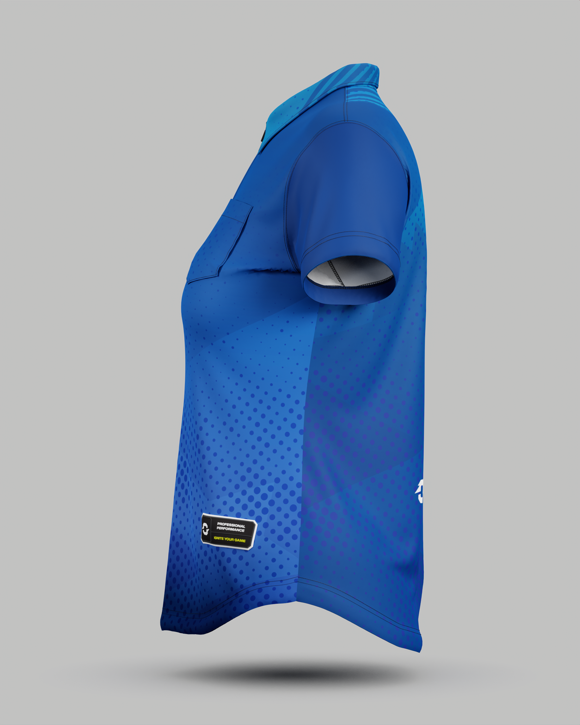 Womens Miami 2.0 1/4 Zip Polo Collar Jersey With Pocket