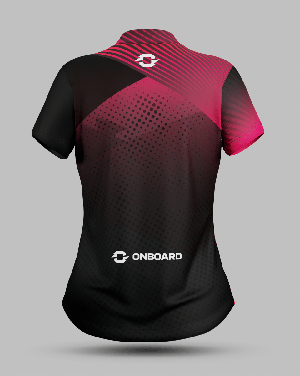 Womens Miami 2.0 1/4 Zip Pro Collar Jersey With Pocket - Onboard Sportswear