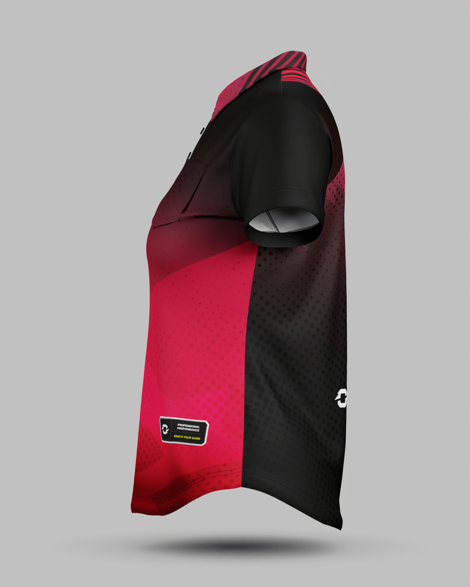 Womens Miami 2.0 3 Button Polo Collar Jersey With Pocket - Onboard Sportswear