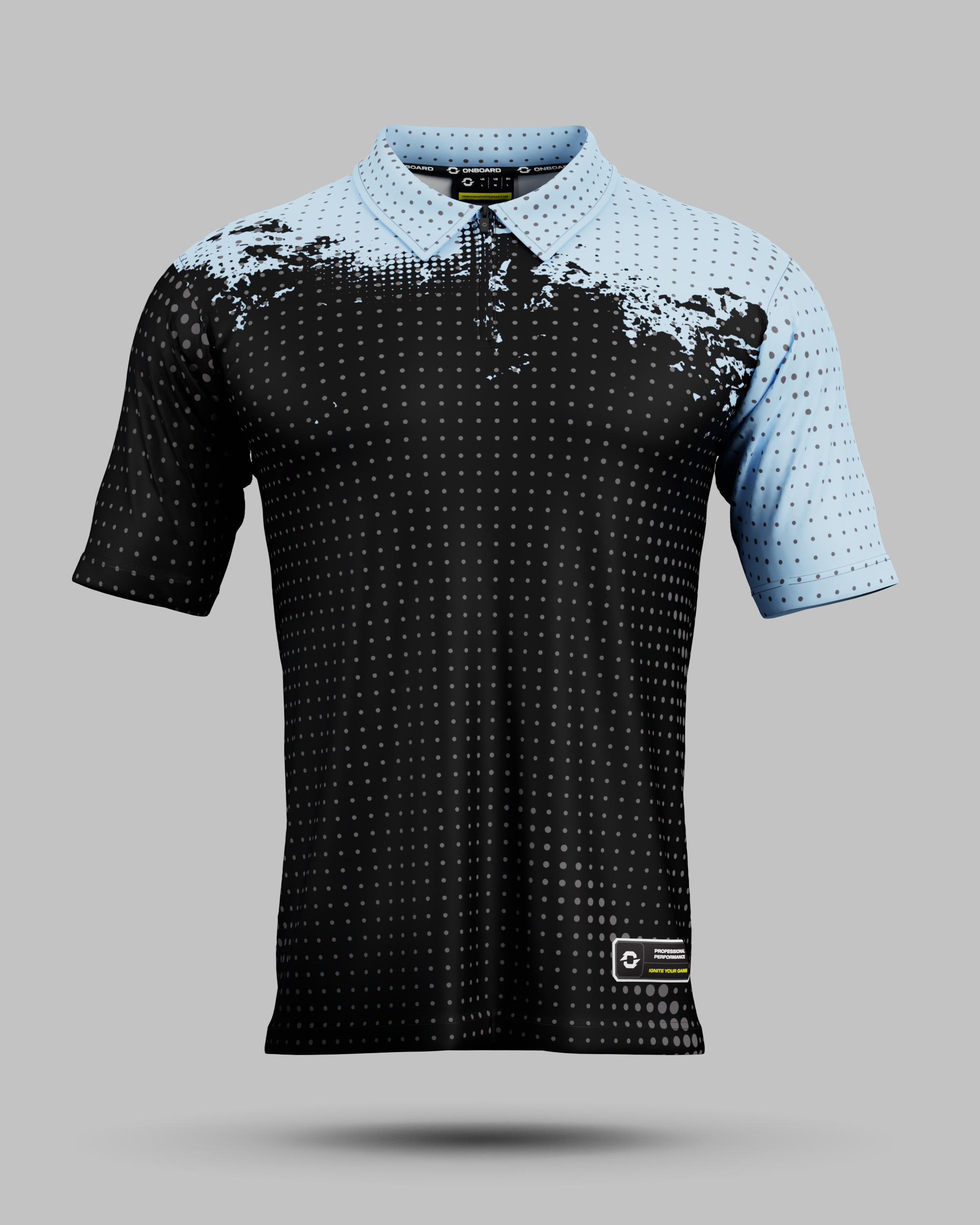 Monaco 1/4 Zip Polo Collar Jersey