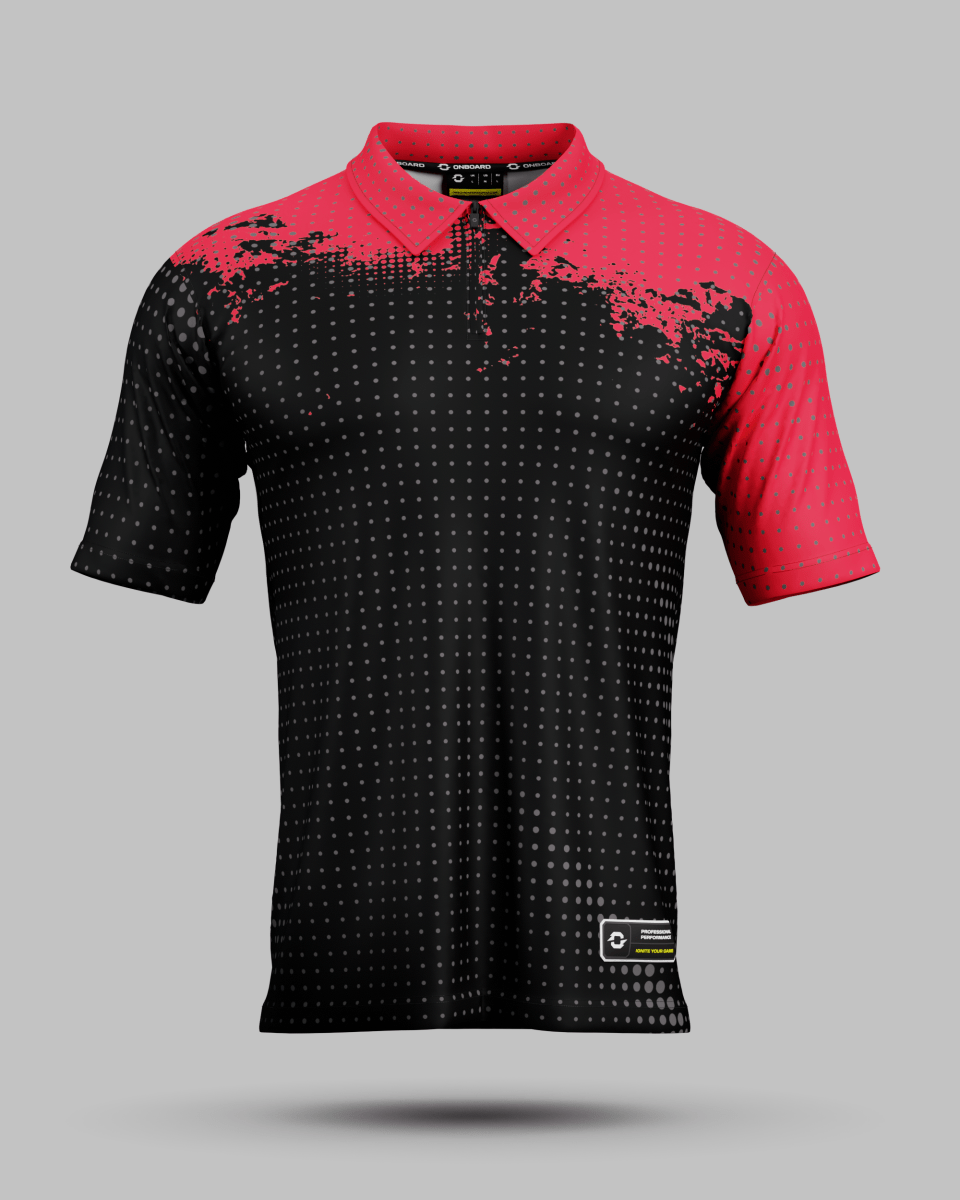 Monaco 1/4 Zip Polo Collar Jersey - Onboard Sportswear