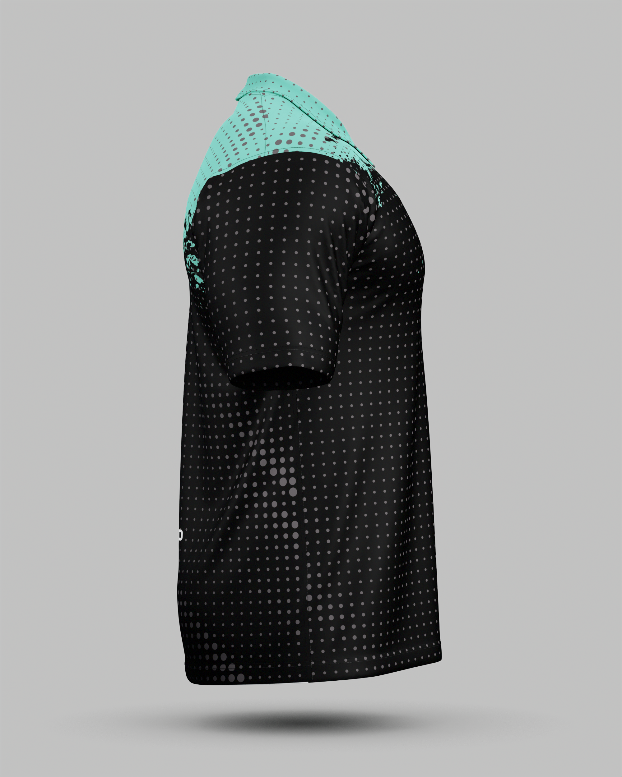 Monaco 3 Button Polo Collar Jersey