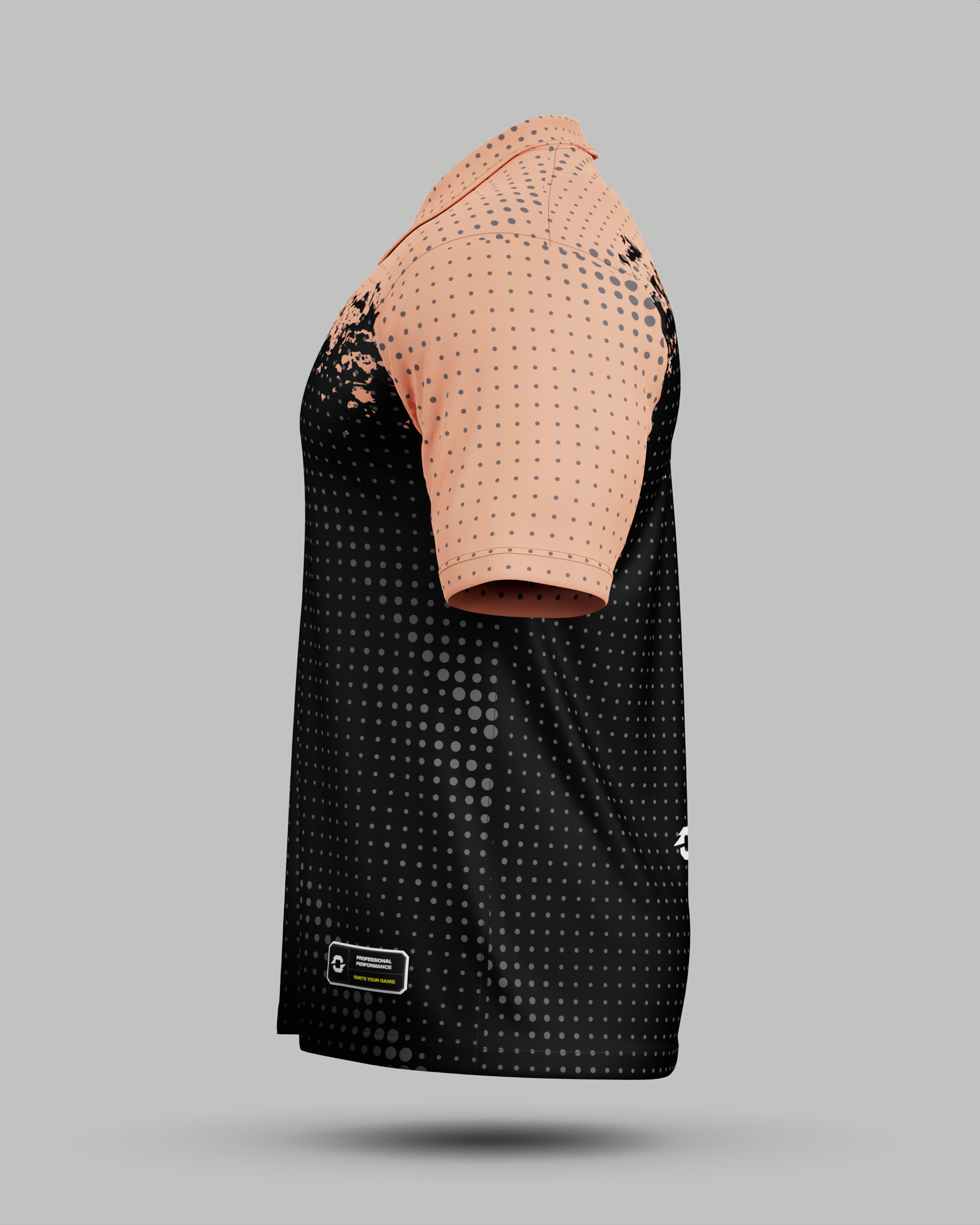 Youth Monaco 3 Button Polo Collar Jersey