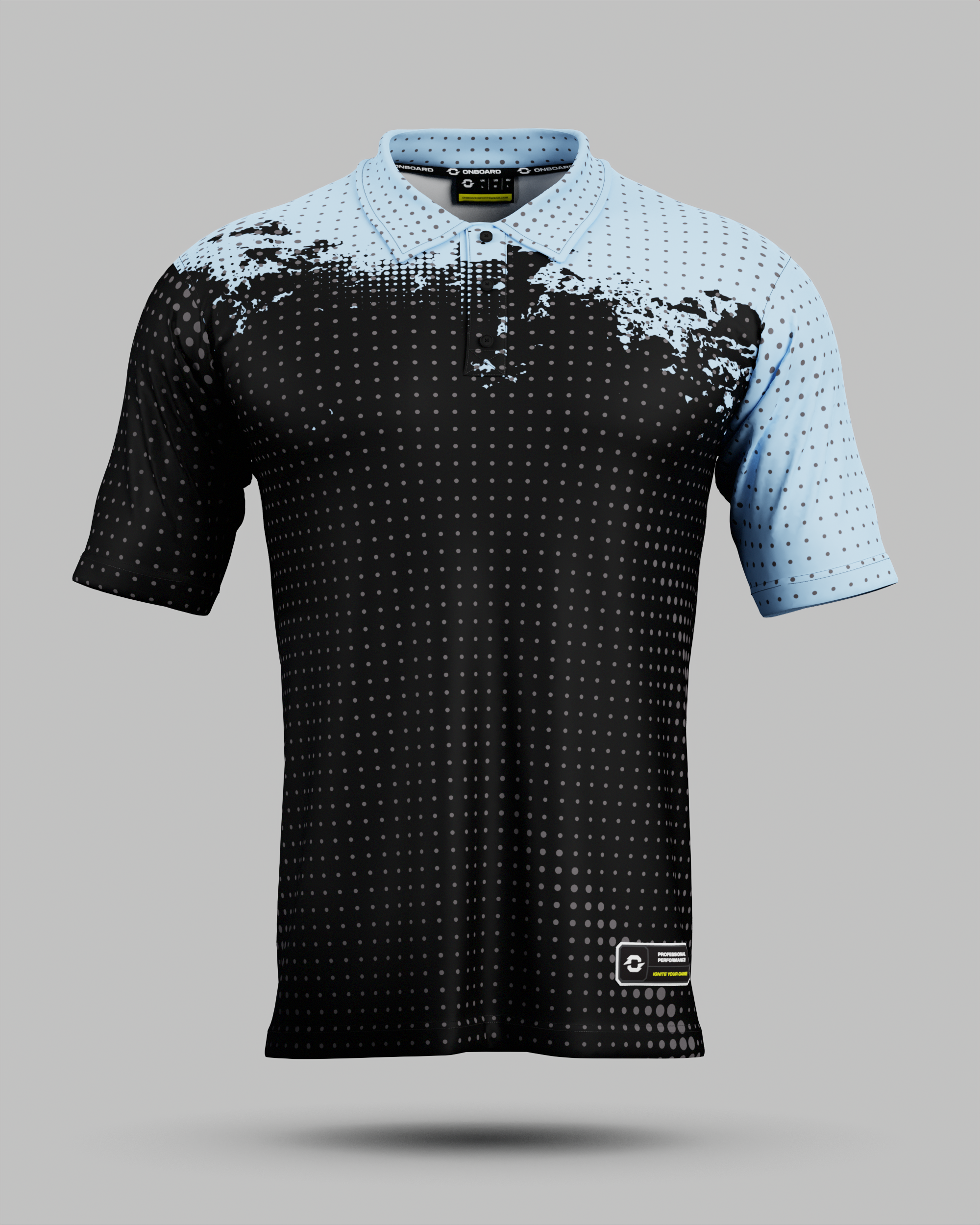 Youth Monaco 3 Button Polo Collar Jersey