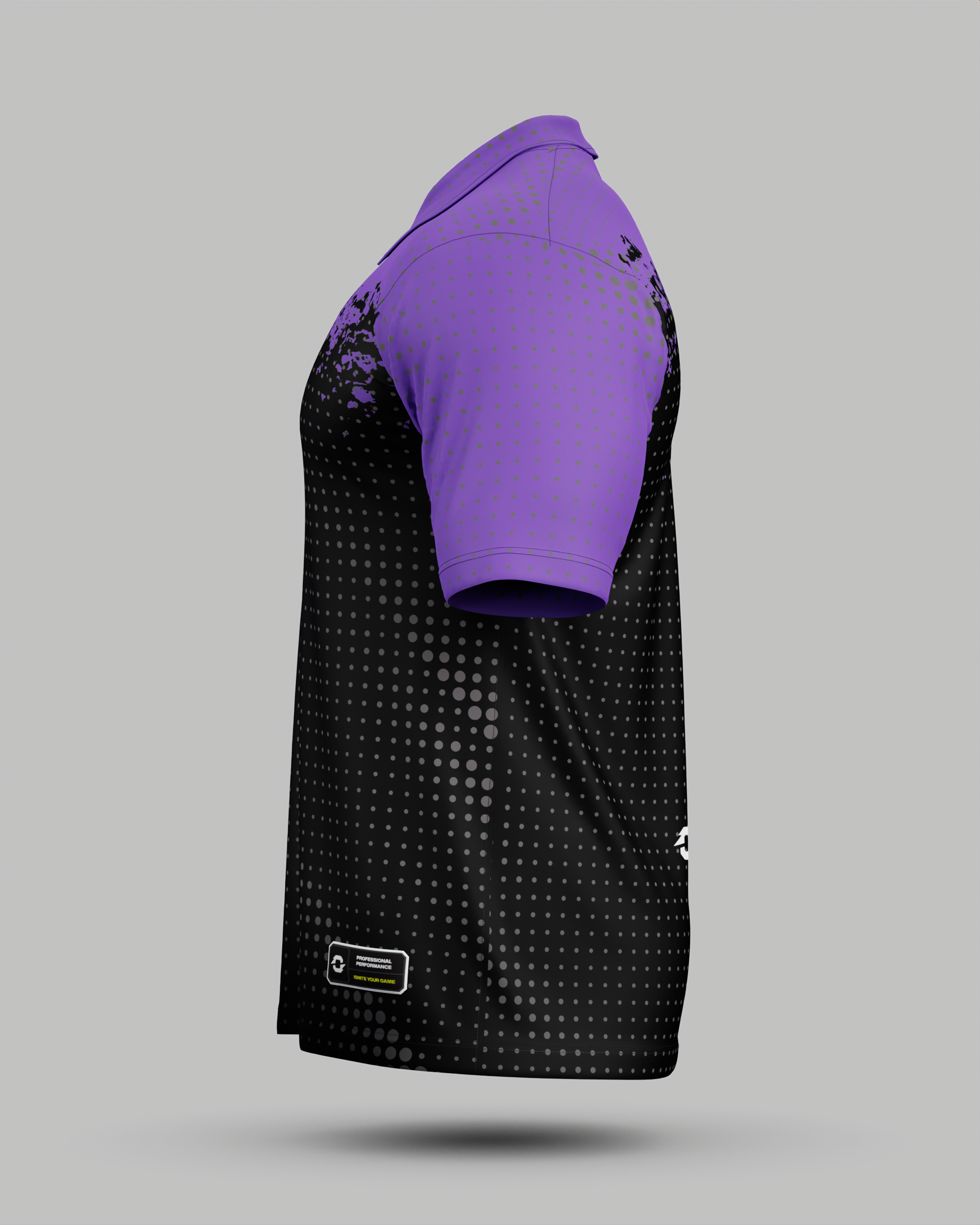 Youth Monaco 3 Button Polo Collar Jersey