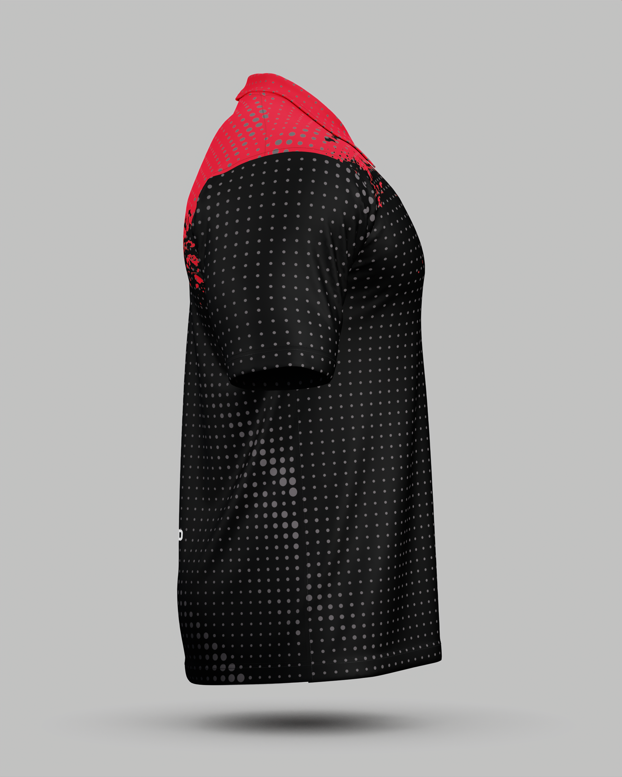Monaco 3 Button Polo Collar Jersey