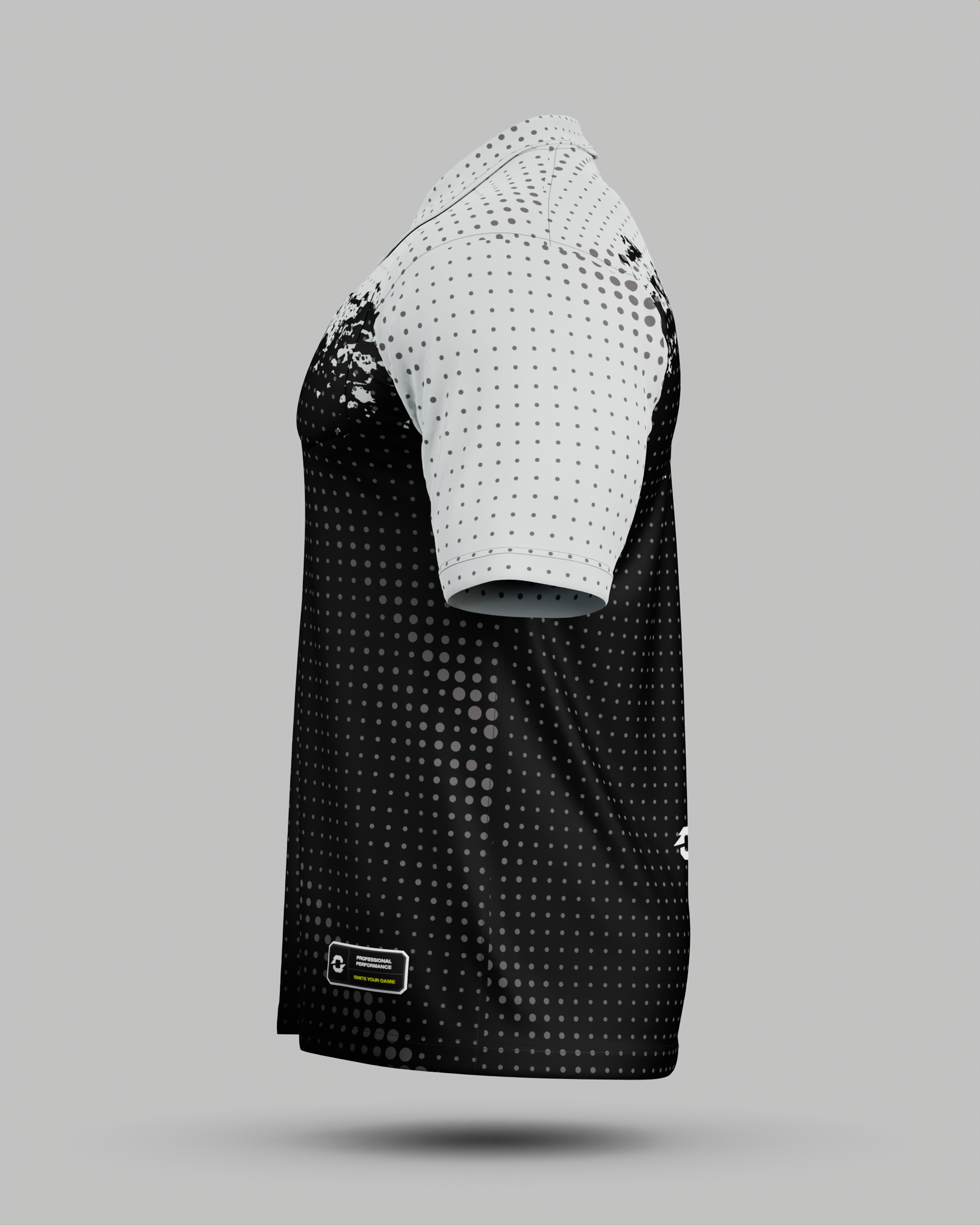 Monaco 3 Button Polo Collar Jersey