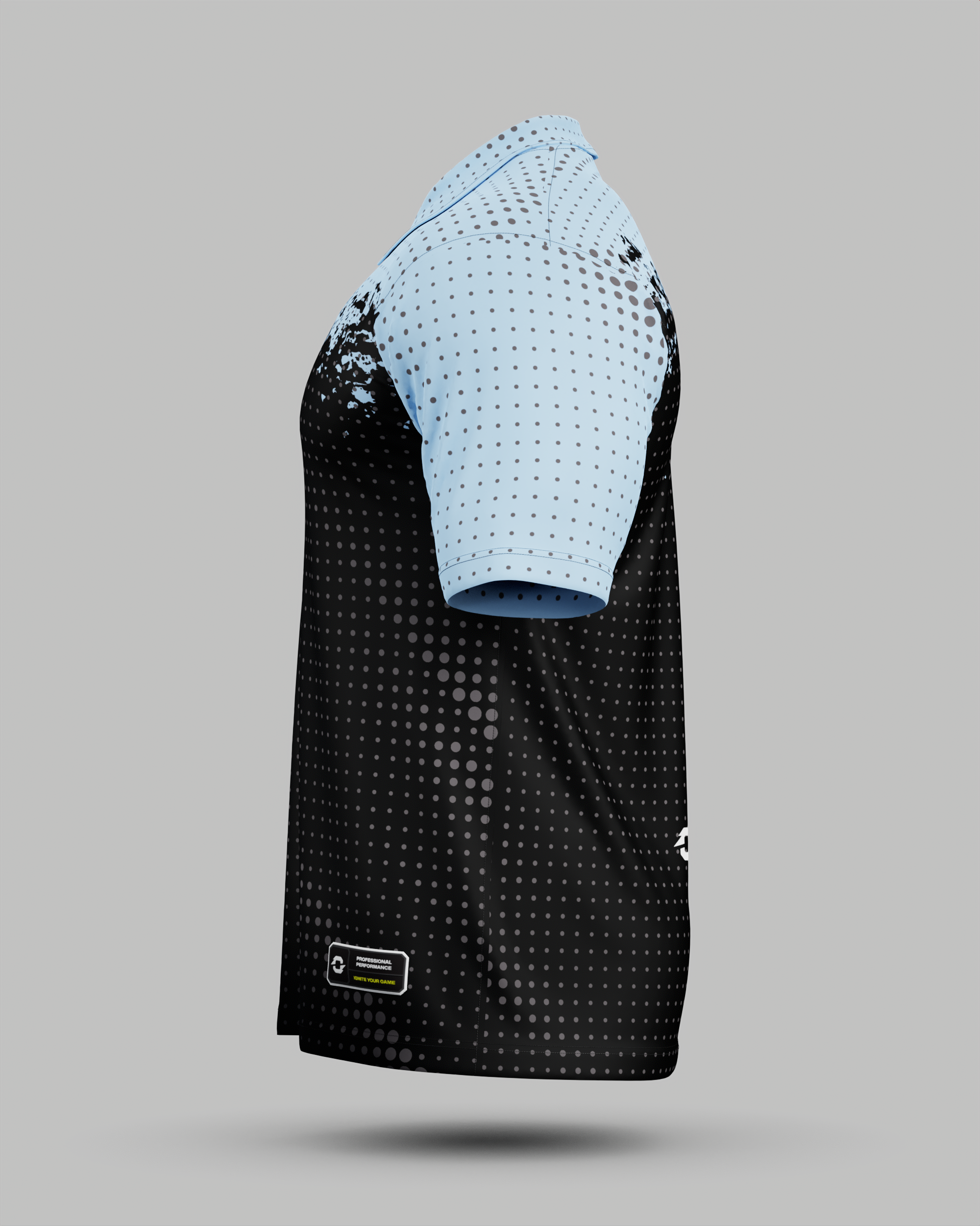 Youth Monaco 3 Button Polo Collar Jersey