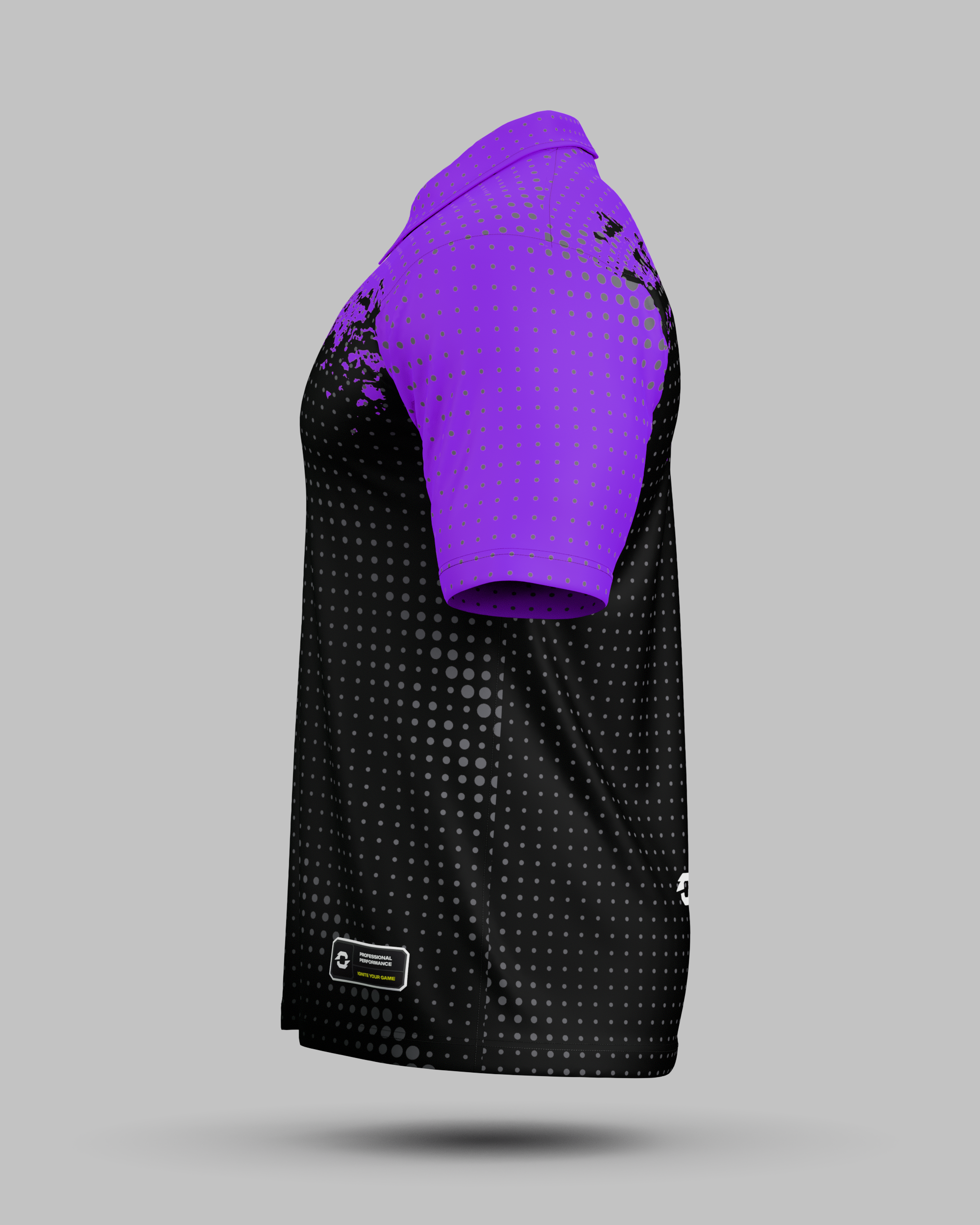 Youth Monaco 1/4 Zip Polo Collar Jersey