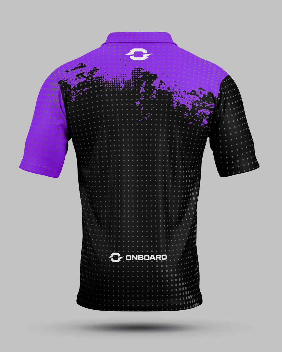 Youth Monaco 1/4 Zip Polo Collar Jersey - Onboard Sportswear