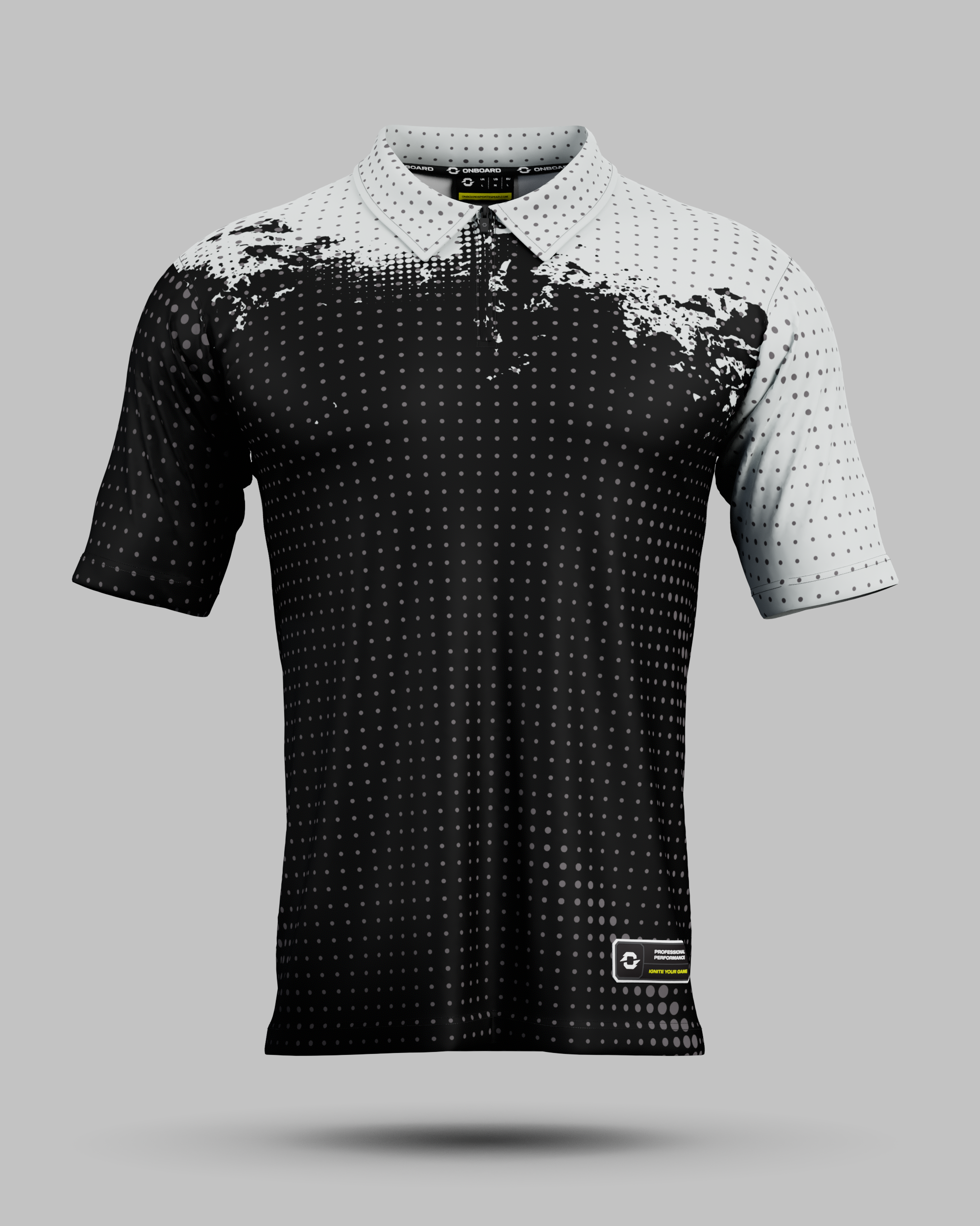 Youth Monaco 1/4 Zip Polo Collar Jersey
