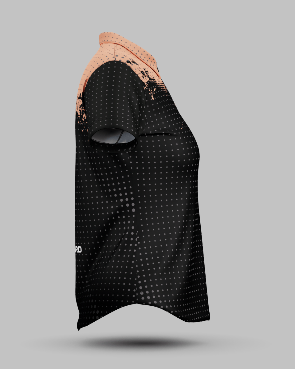 Womens Monaco 1/4 Zip Polo Collar Jersey - Onboard Sportswear