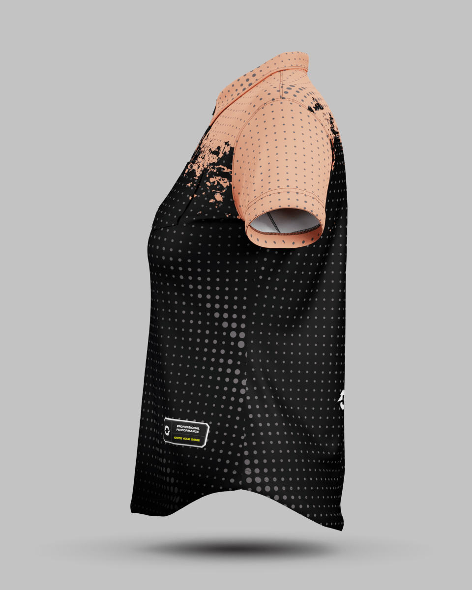 Womens Monaco 1/4 Zip Polo Collar Jersey - Onboard Sportswear