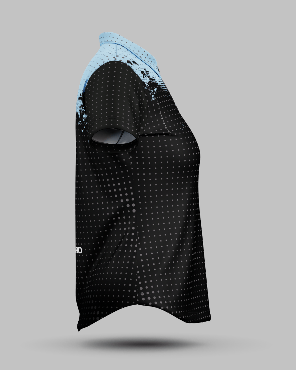 Womens Monaco 1/4 Zip Polo Collar Jersey - Onboard Sportswear