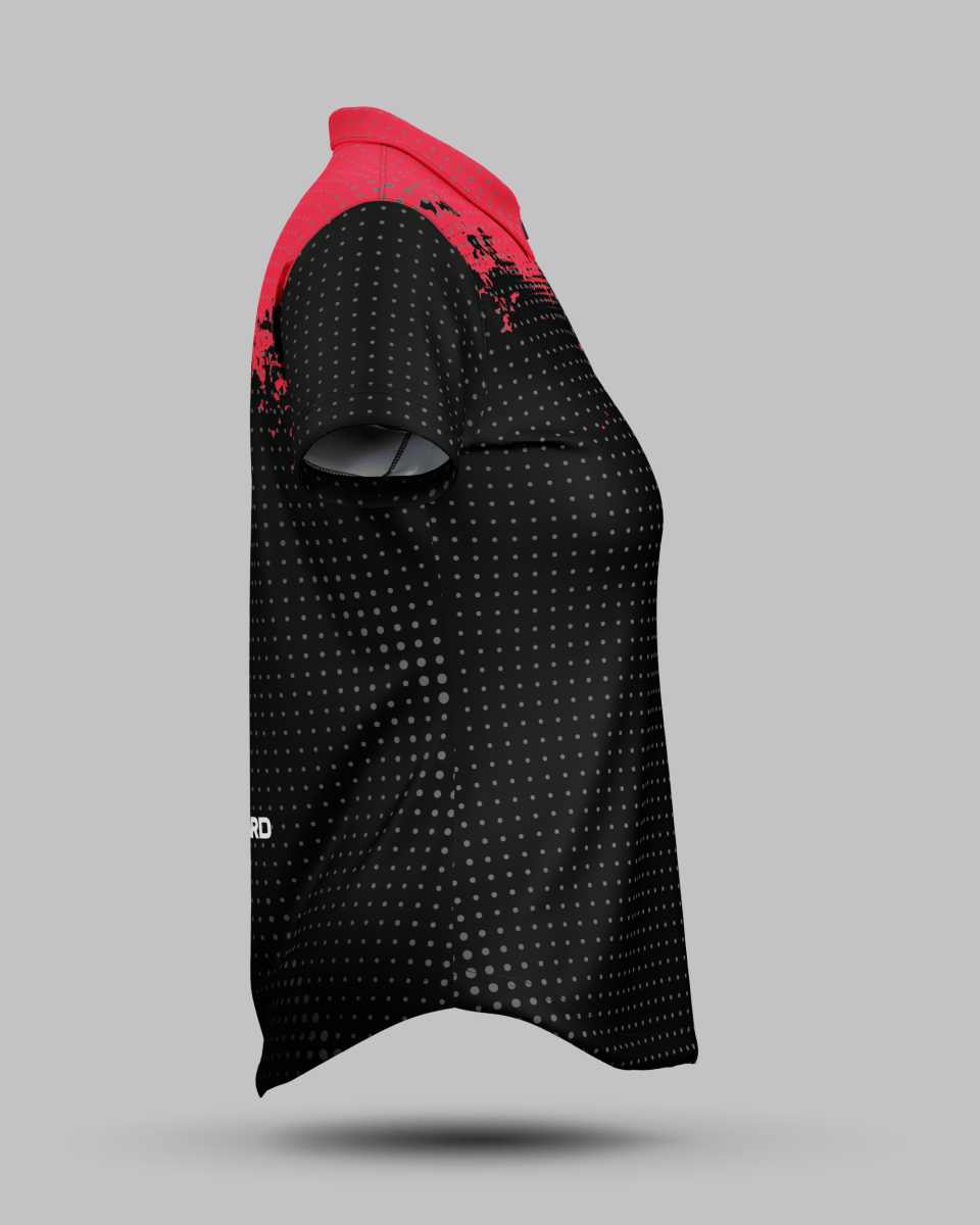 Womens Monaco 1/4 Zip Polo Collar Jersey - Onboard Sportswear