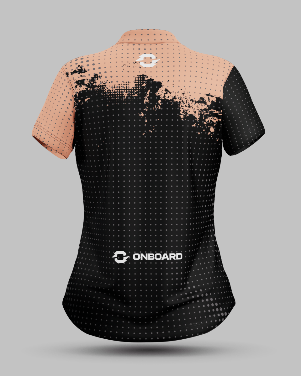 Womens Monaco 1/4 Zip Pro Collar Jersey - Onboard Sportswear