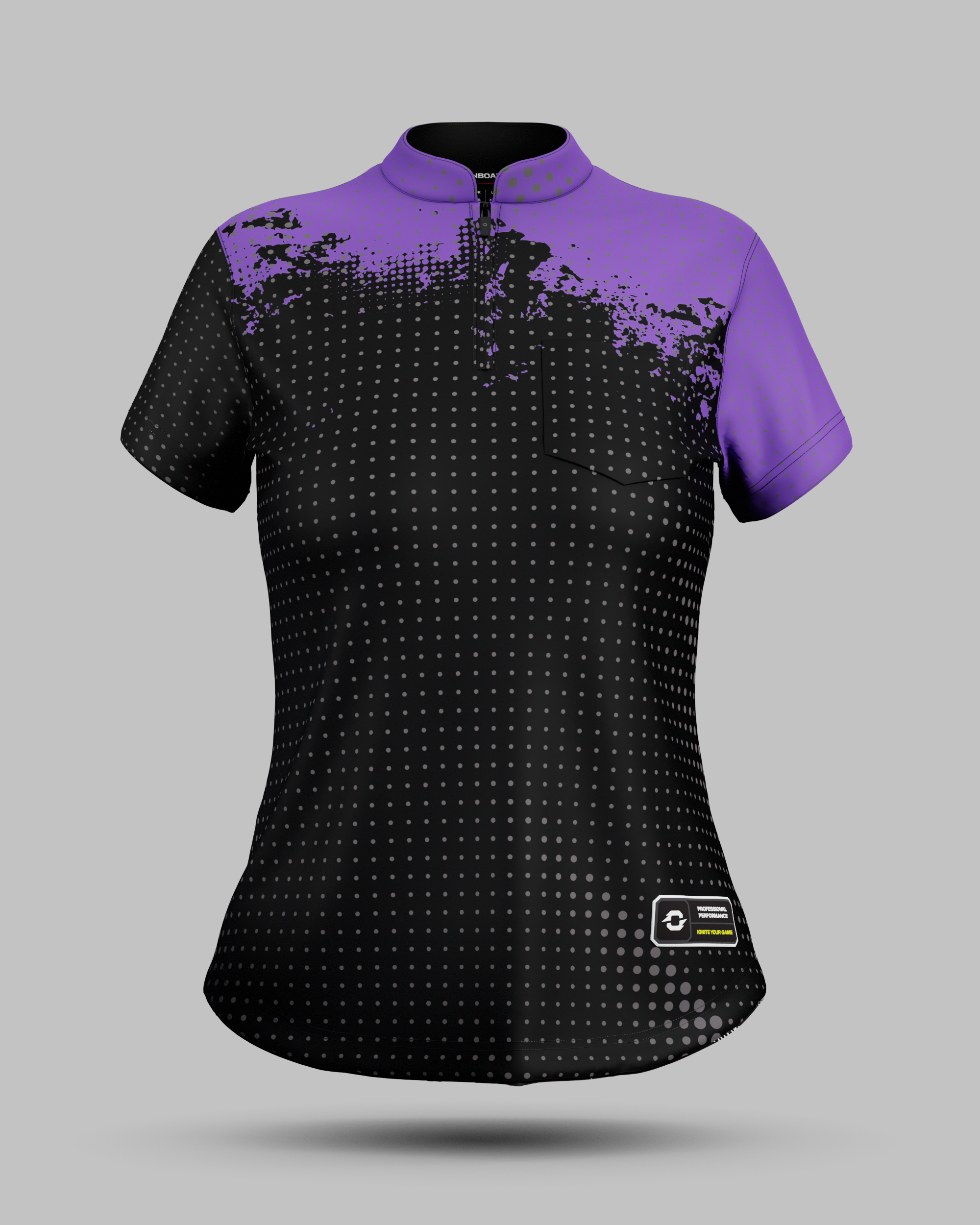 Womens Monaco 1/4 Zip Pro Collar Jersey