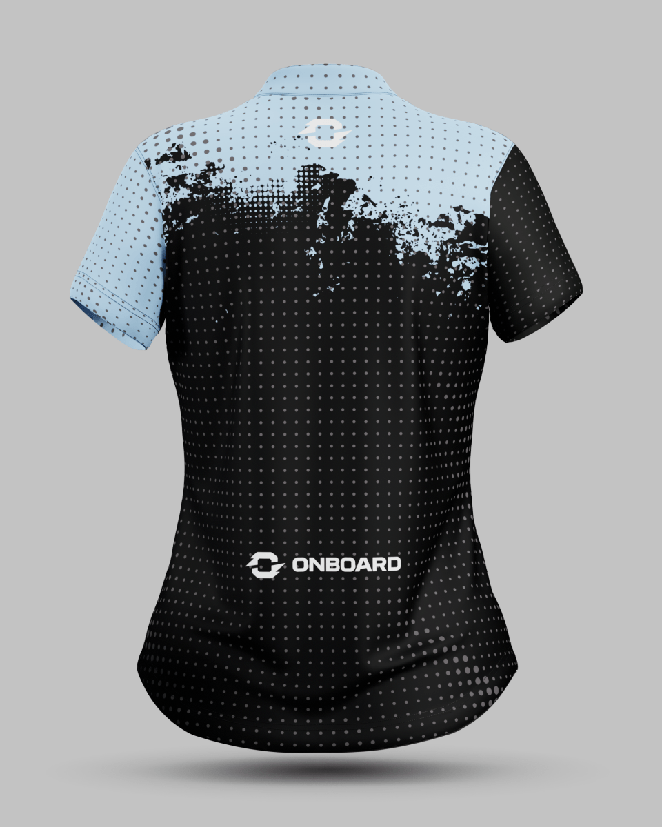 Womens Monaco 1/4 Zip Pro Collar Jersey - Onboard Sportswear