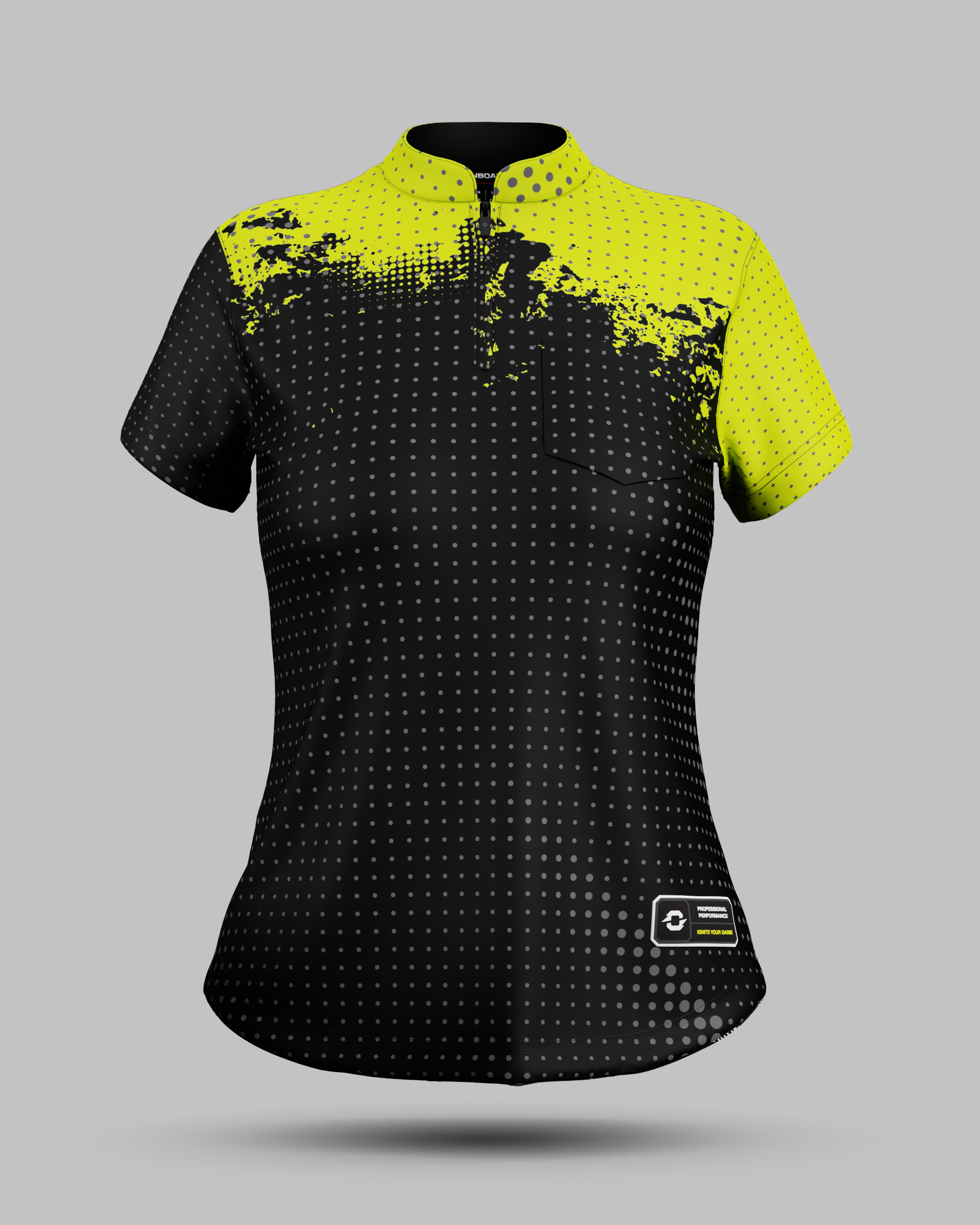 Womens Monaco 1/4 Zip Pro Collar Jersey