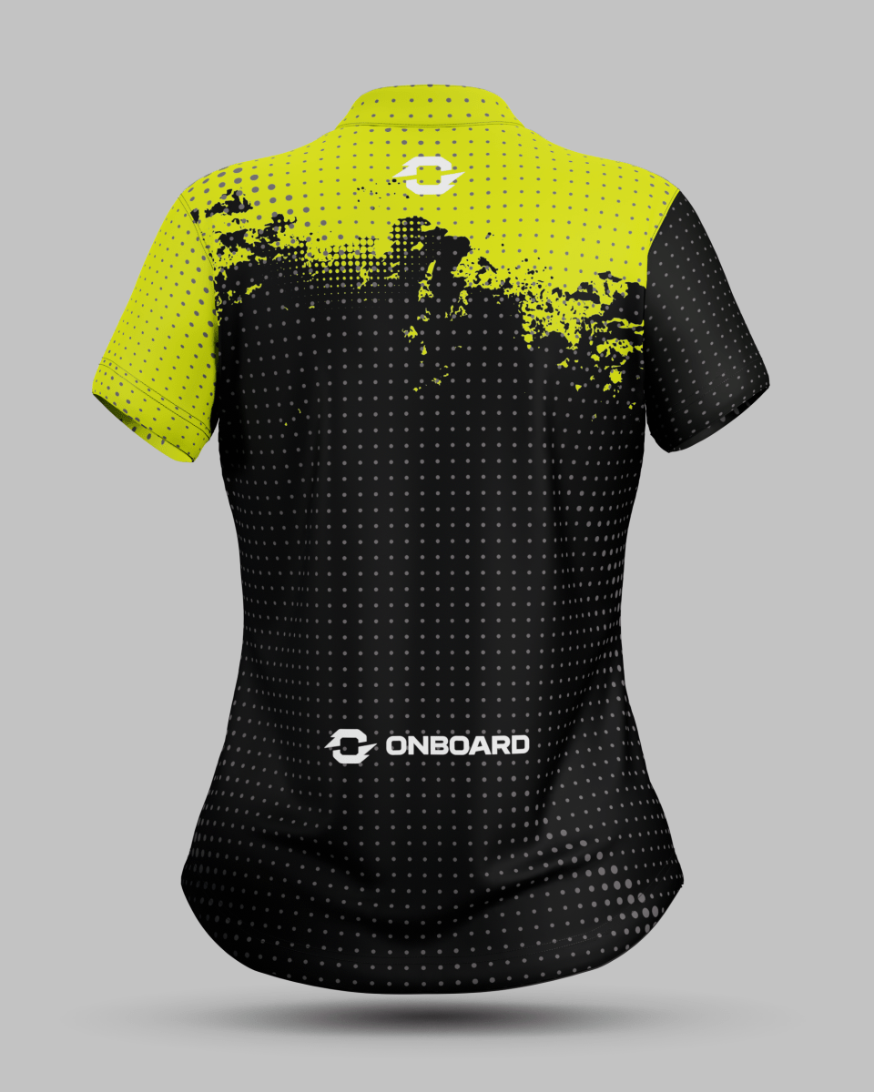 Womens Monaco 1/4 Zip Pro Collar Jersey - Onboard Sportswear
