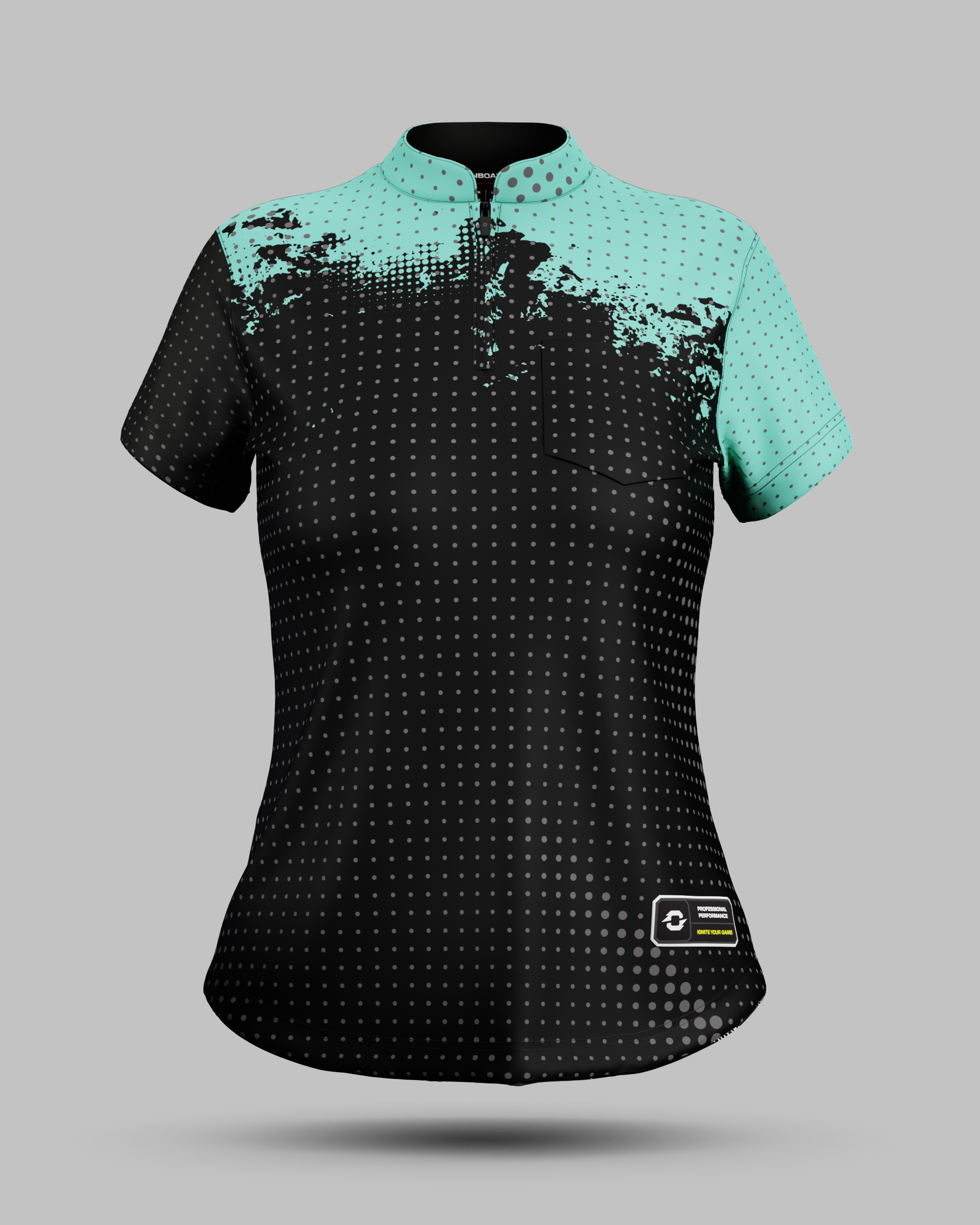 Womens Monaco 1/4 Zip Pro Collar Jersey