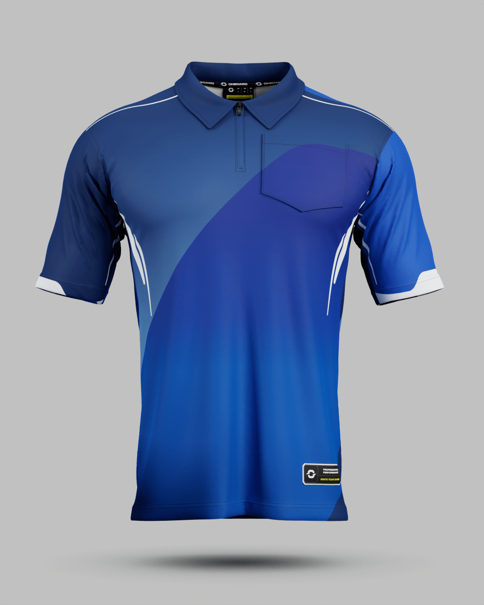 Youth Moscow 2.0 1/4 Zip Polo Collar Jersey With Pocket - Onboard Sportswear