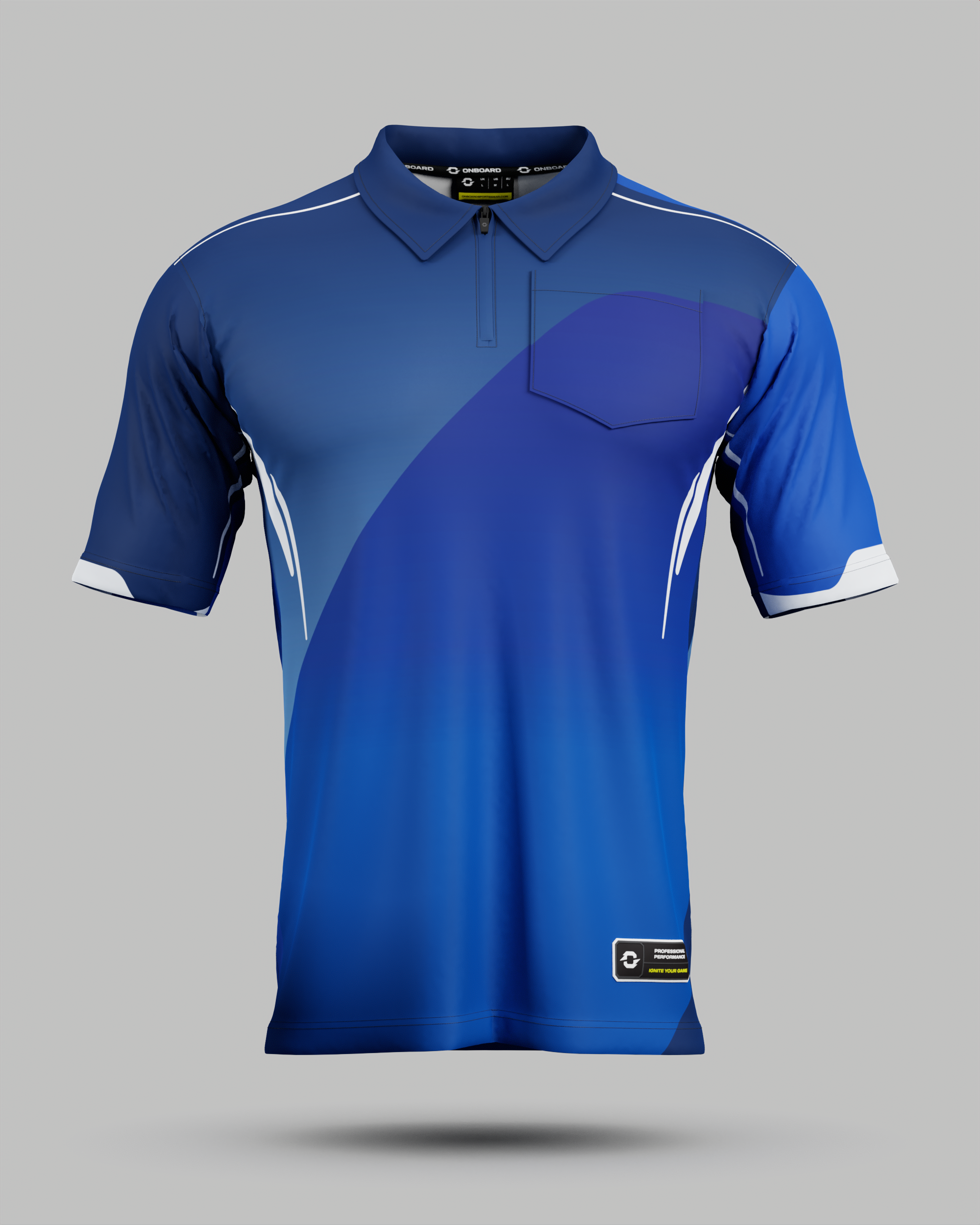 Moscow 2.0 1/4 Zip Polo Collar Jersey With Pocket