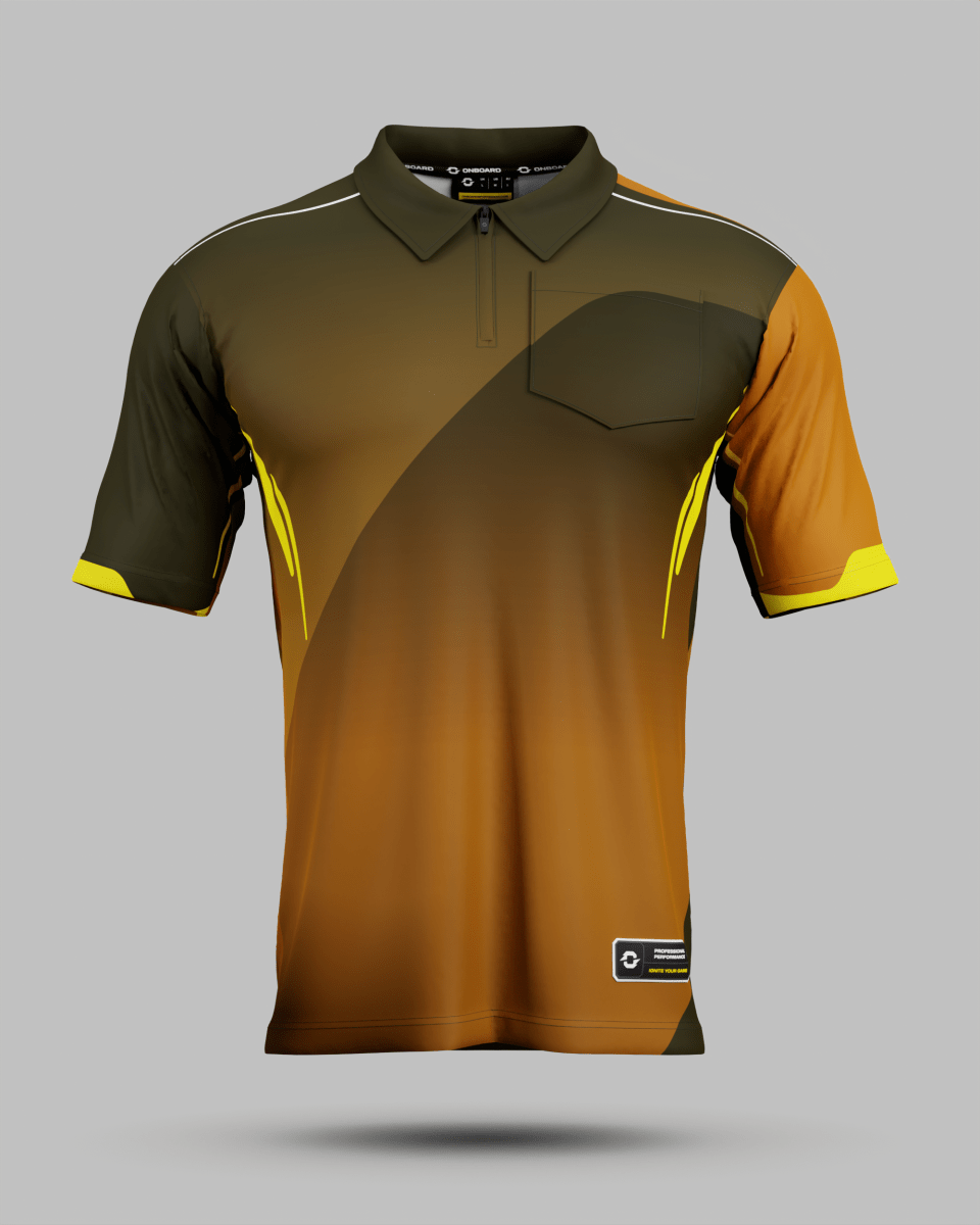 Moscow 2.0 1/4 Zip Polo Collar Jersey With Pocket - Onboard Sportswear