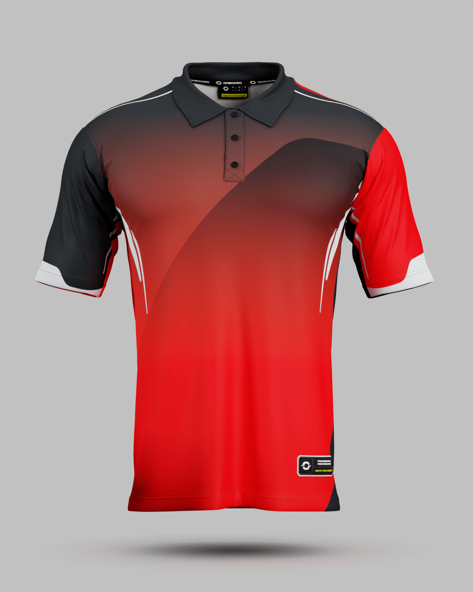 Youth Moscow 2.0 3 Button Polo Collar Jersey - Onboard Sportswear