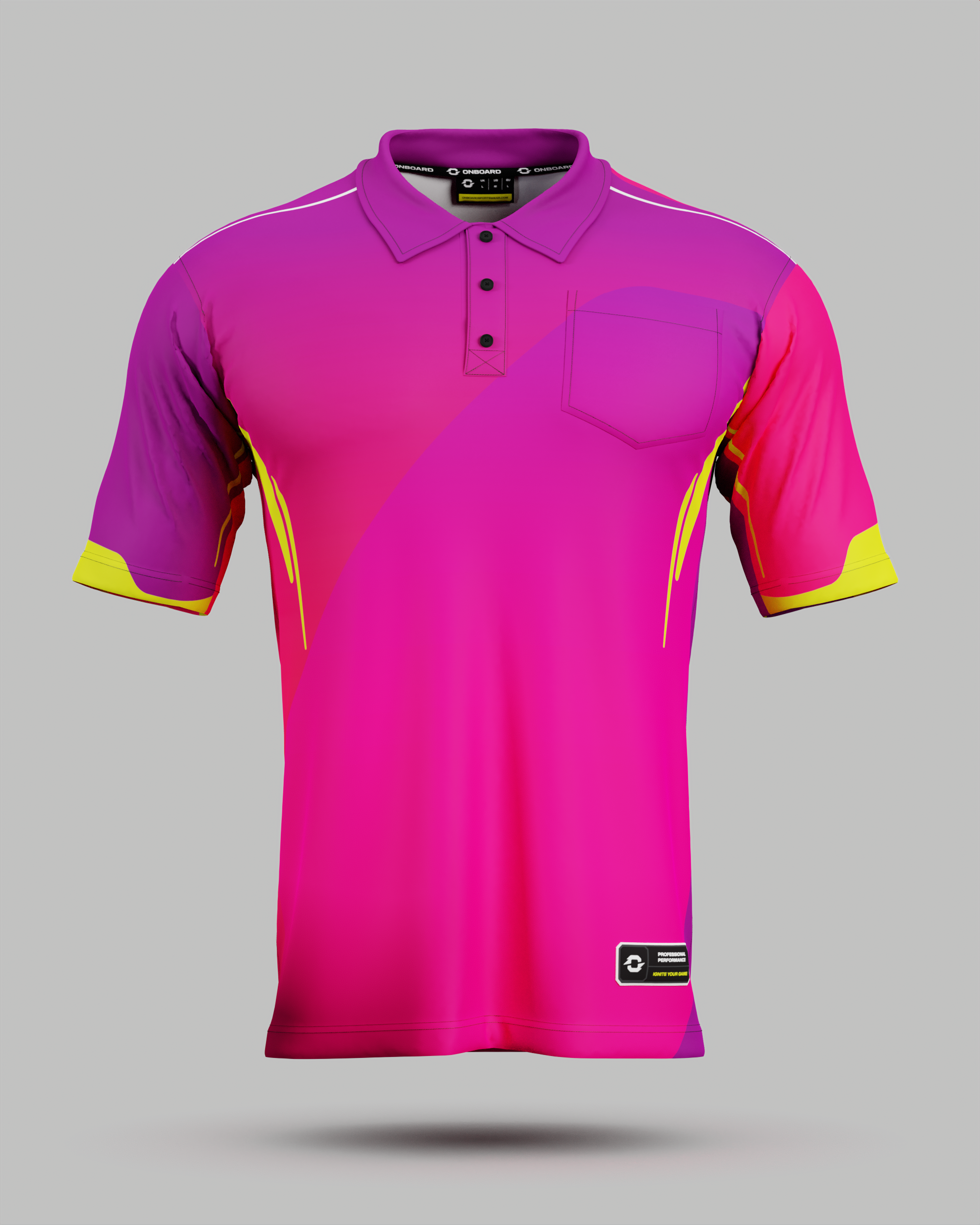 Youth Moscow 2.0 3 Button Polo Collar Jersey With Pocket
