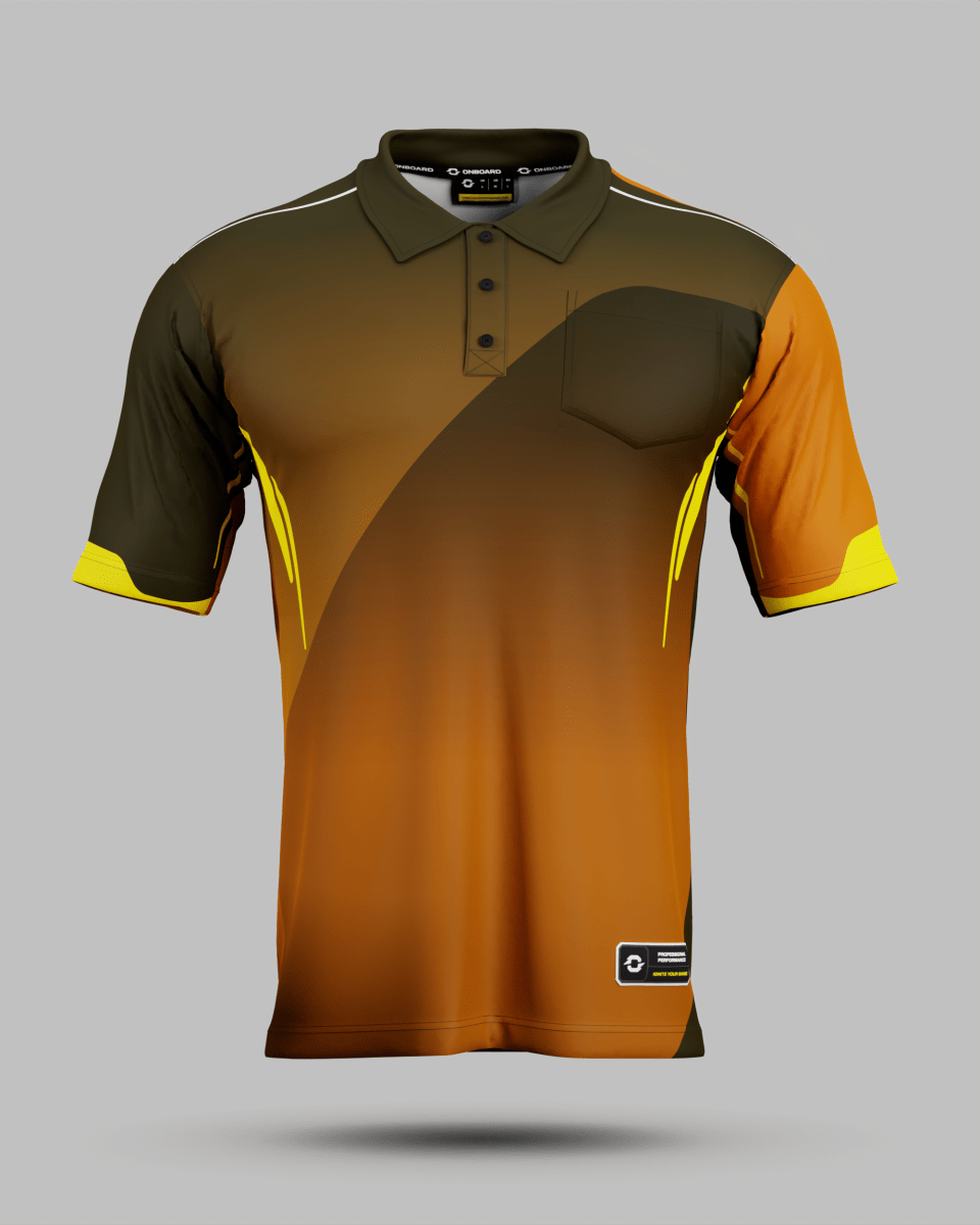 Moscow 2.0 3 Button Polo Collar Jersey With Pocket - Onboard Sportswear