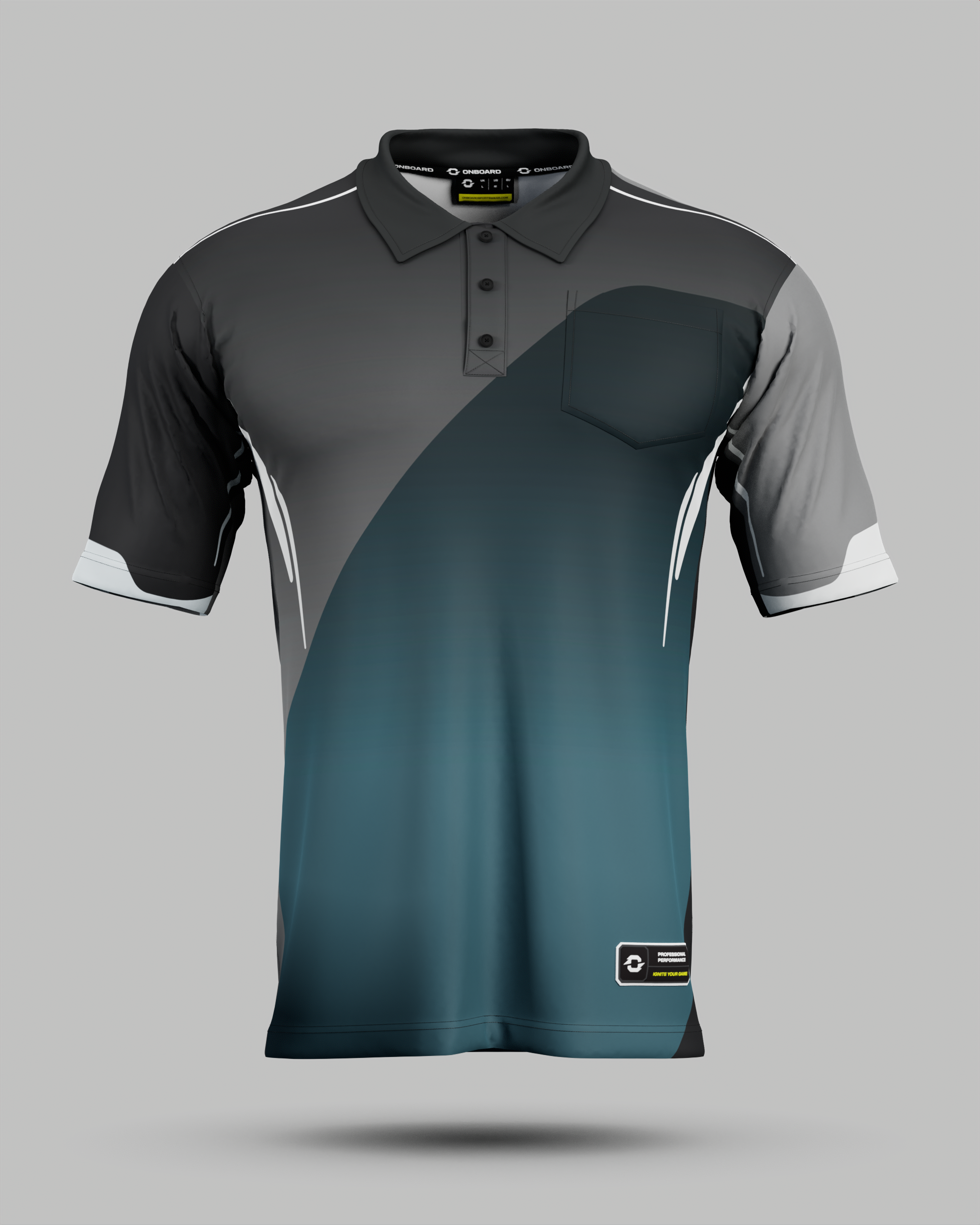 Moscow 2.0 3 Button Polo Collar Jersey With Pocket