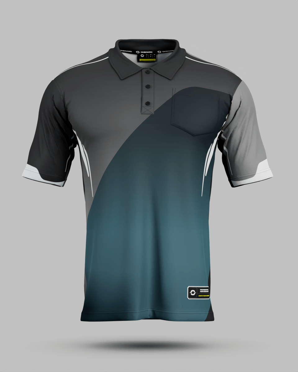 Moscow 2.0 3 Button Polo Collar Jersey With Pocket - Onboard Sportswear
