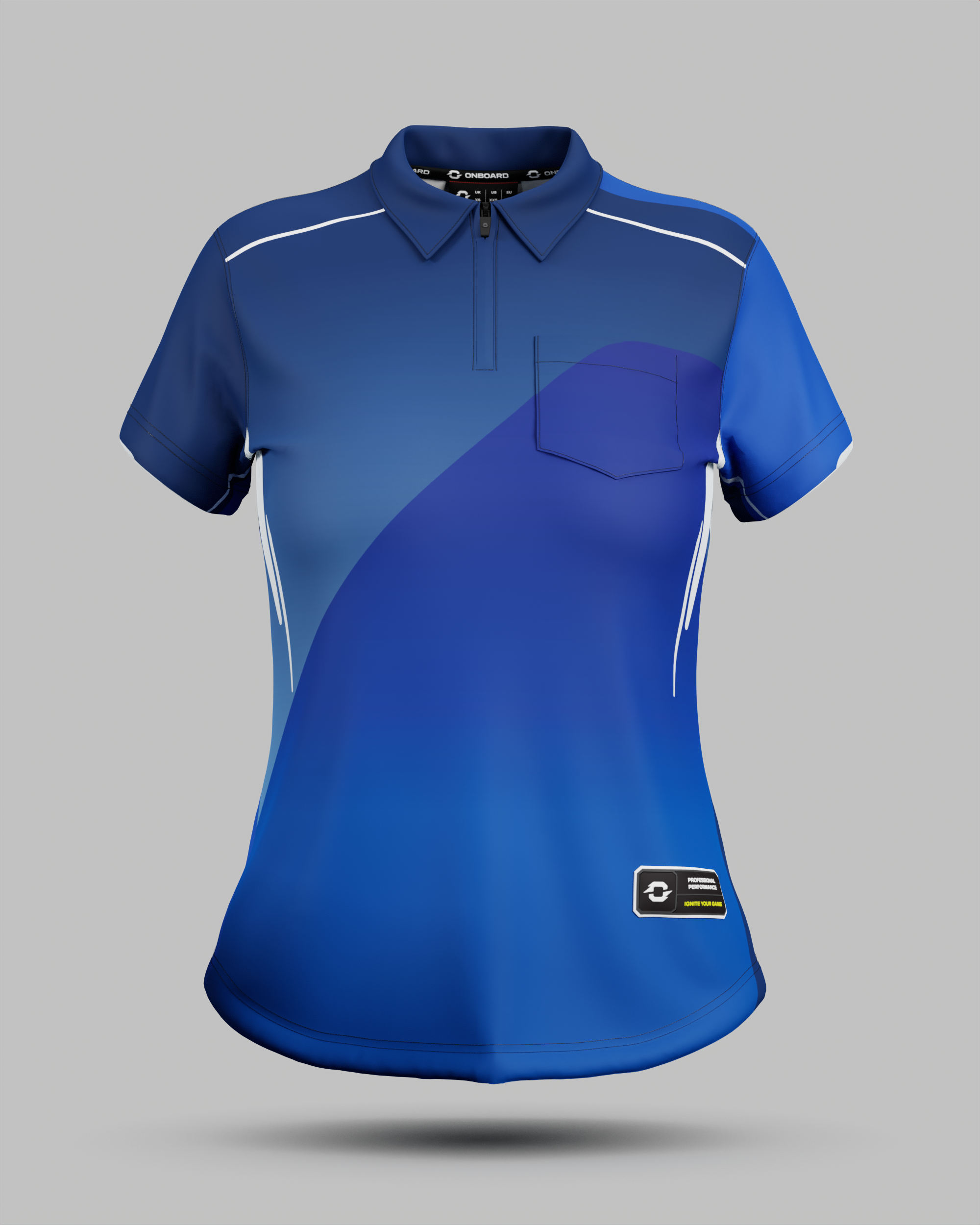 Womens Moscow 2.0 1/4 Zip Polo Collar Jersey With Pocket