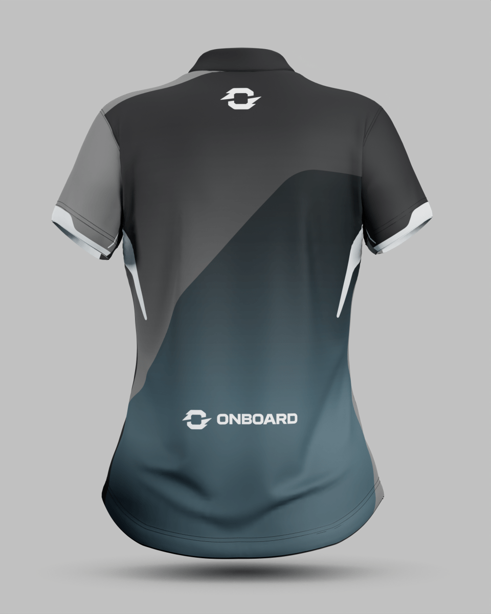 Womens Moscow 2.0 1/4 Zip Pro Collar Jersey - Onboard Sportswear