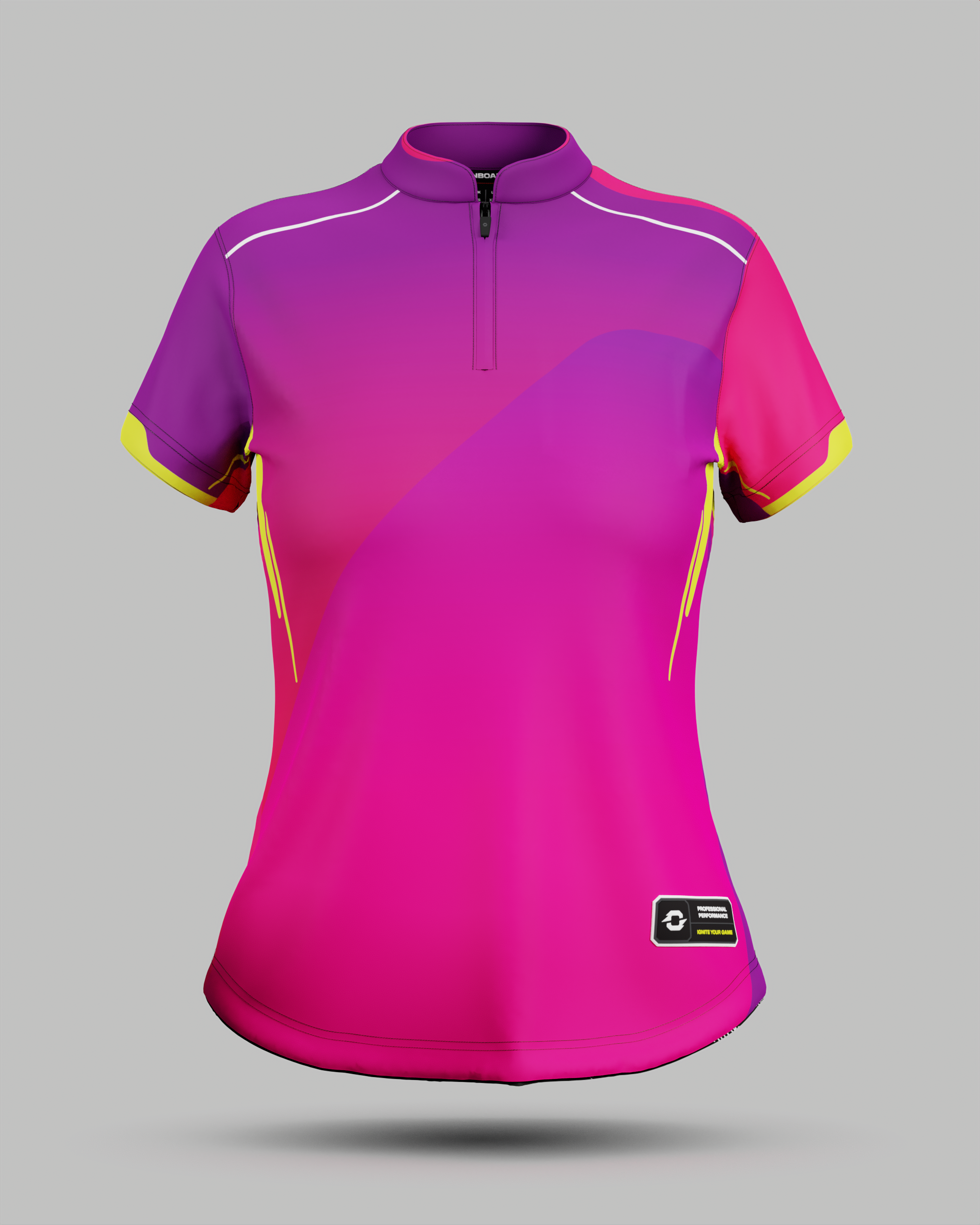 Womens Moscow 2.0 1/4 Zip Pro Collar Jersey