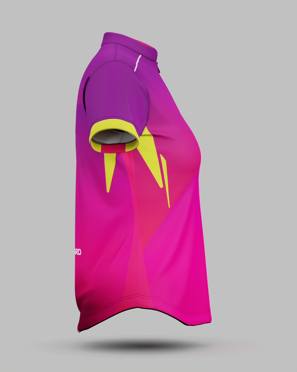 Womens Moscow 2.0 1/4 Zip Pro Collar Jersey - Onboard Sportswear