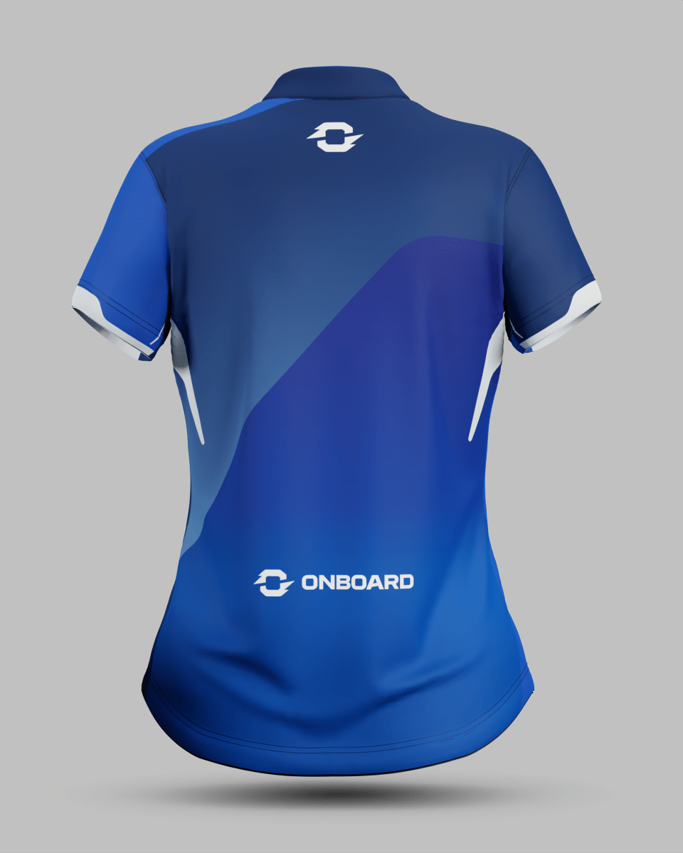 Womens Moscow 2.0 1/4 Zip Pro Collar Jersey - Onboard Sportswear